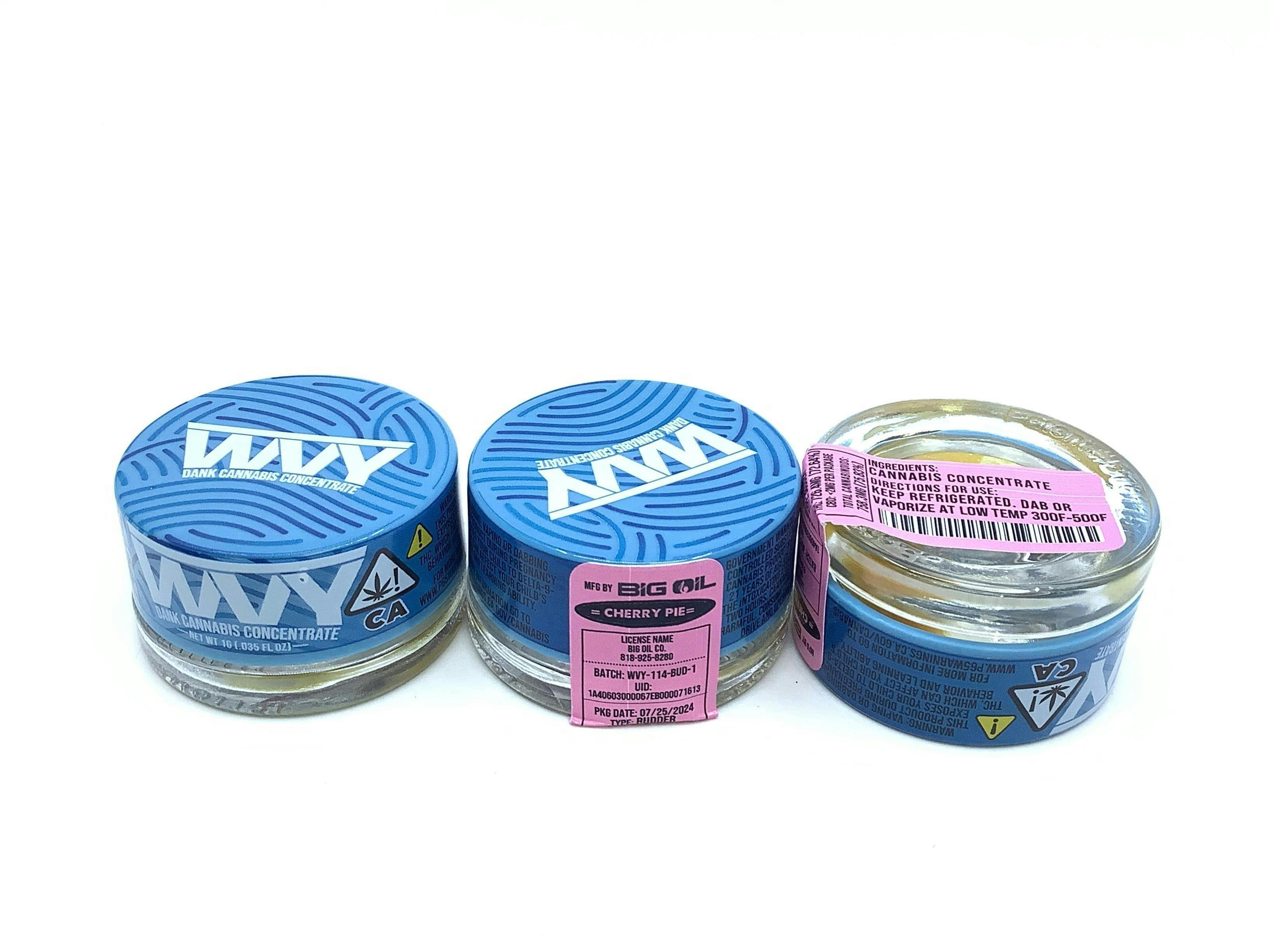 Cherry Pie - Budder - WVY -  - $10.75 - Concentrates