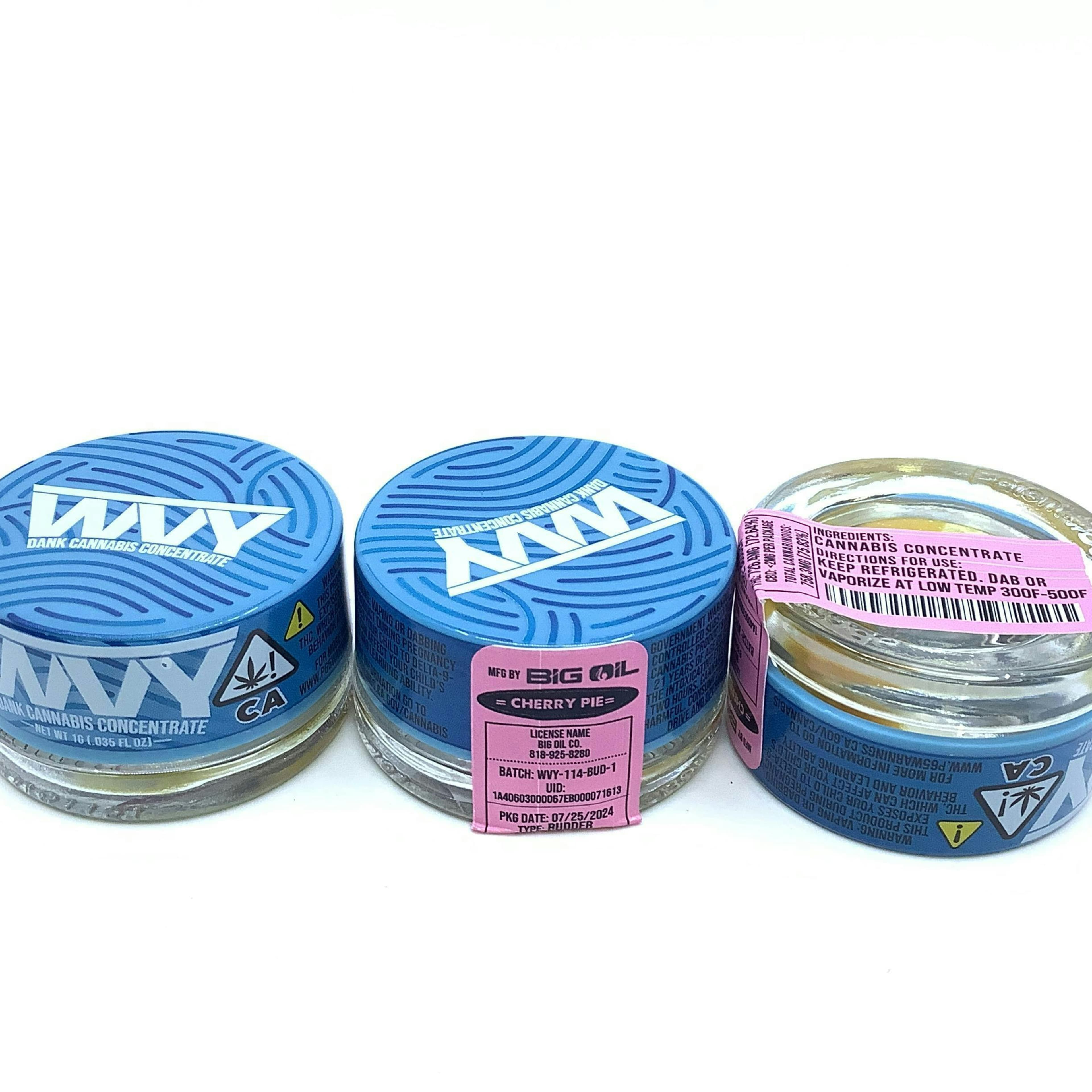 Cherry Pie - Budder - WVY - - $10.75 - Concentrates