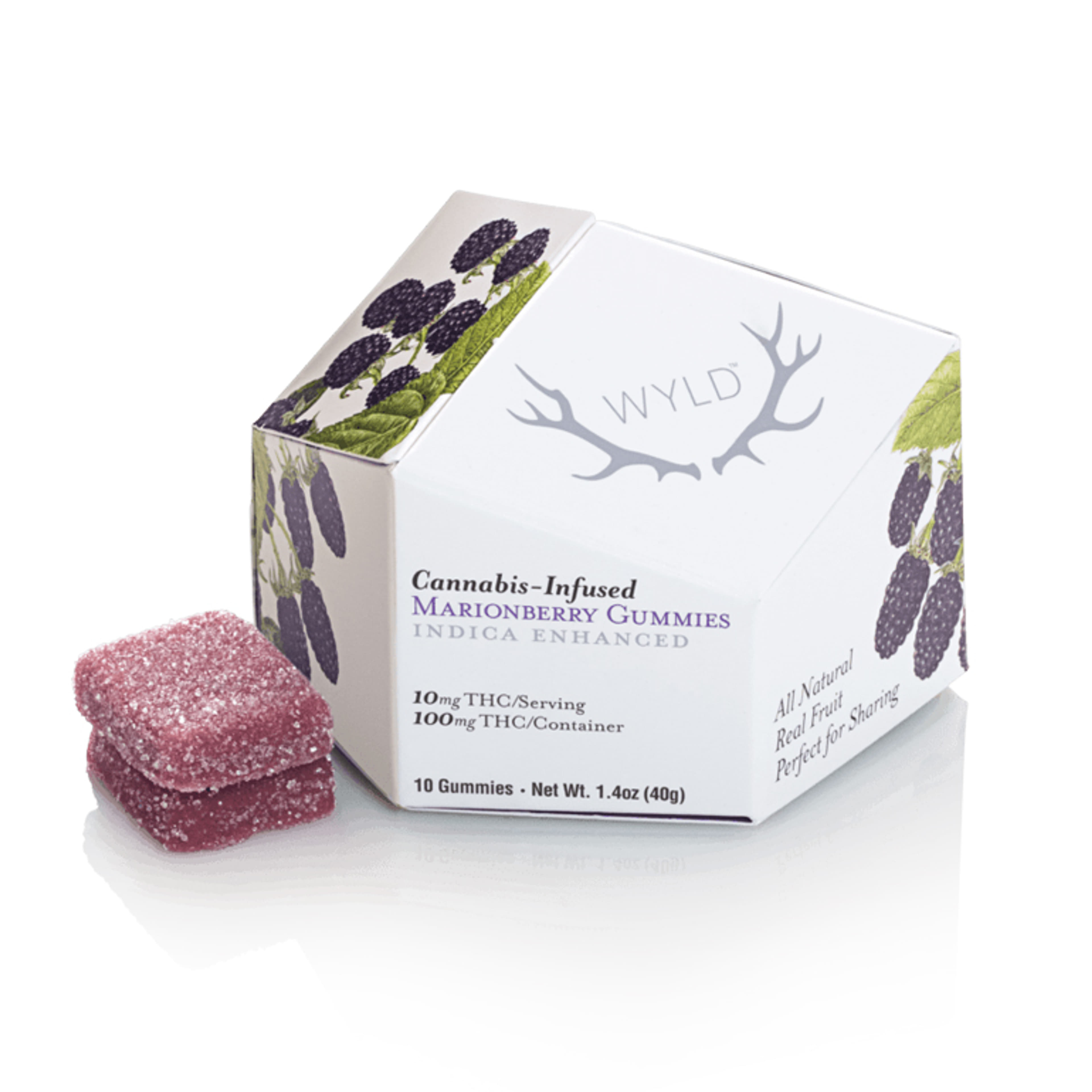 Marionberry Gummies - Wyld - Marionberry (I) - $13.20 - Edibles