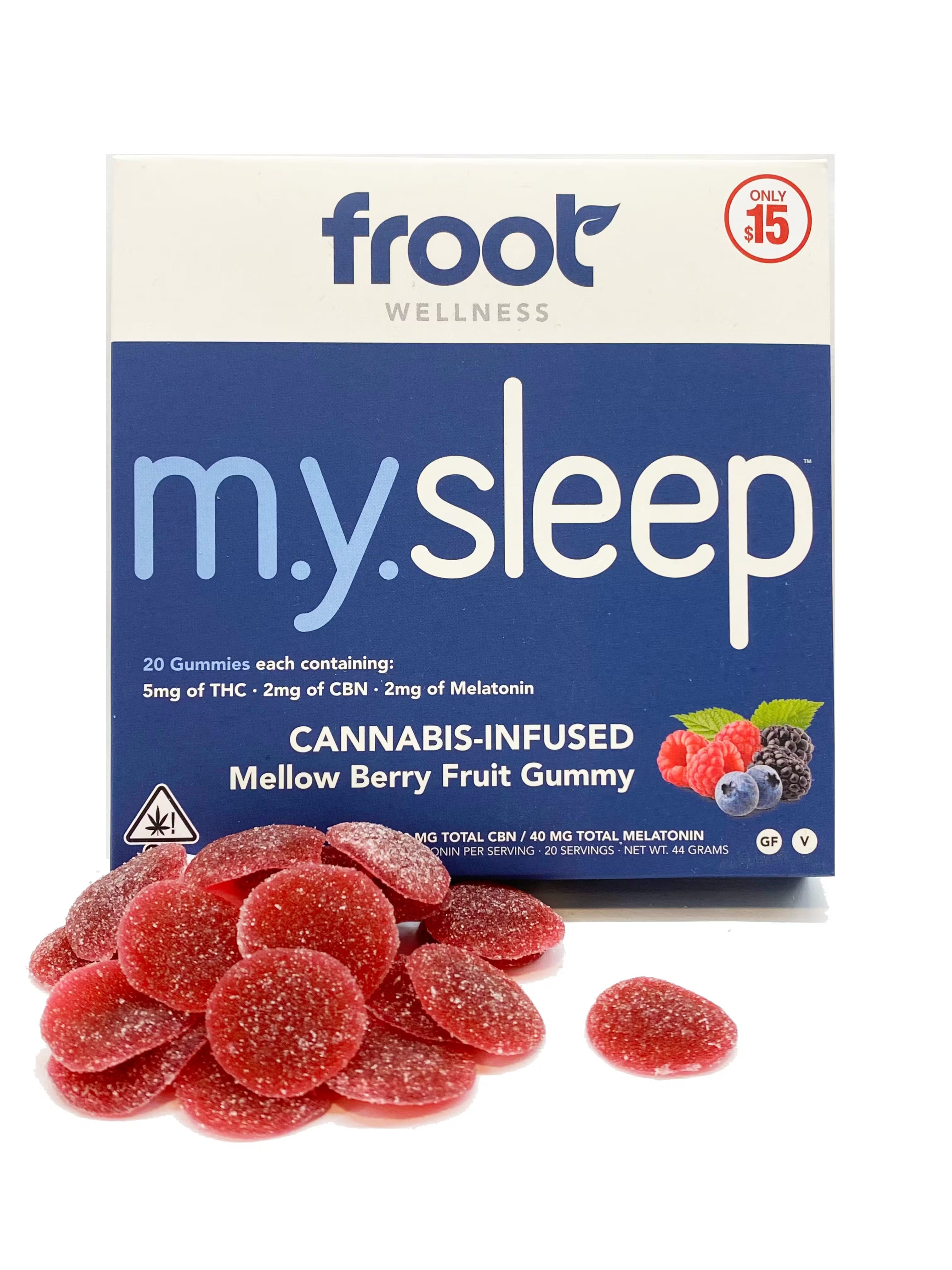 M.Y Sleep gummies 100mg - Froot -  - $8 - Edible