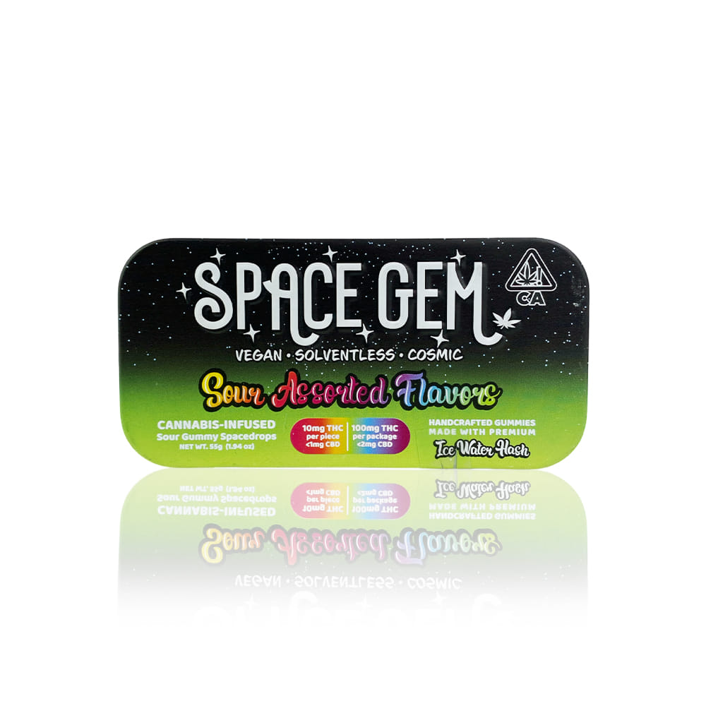 Sour Gummy Space Drops - Space Gem - 10 Piece - $20 - Edibles