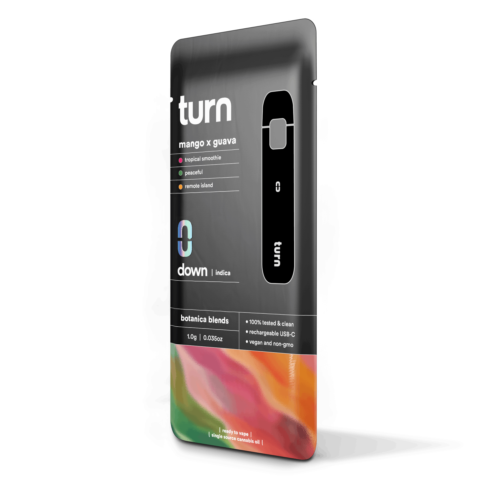 1.0g AIO | mango x guava | botanica blends | down | - Turn - 1.0g AIO | mango x guava TURN - $35 - Vape Pens