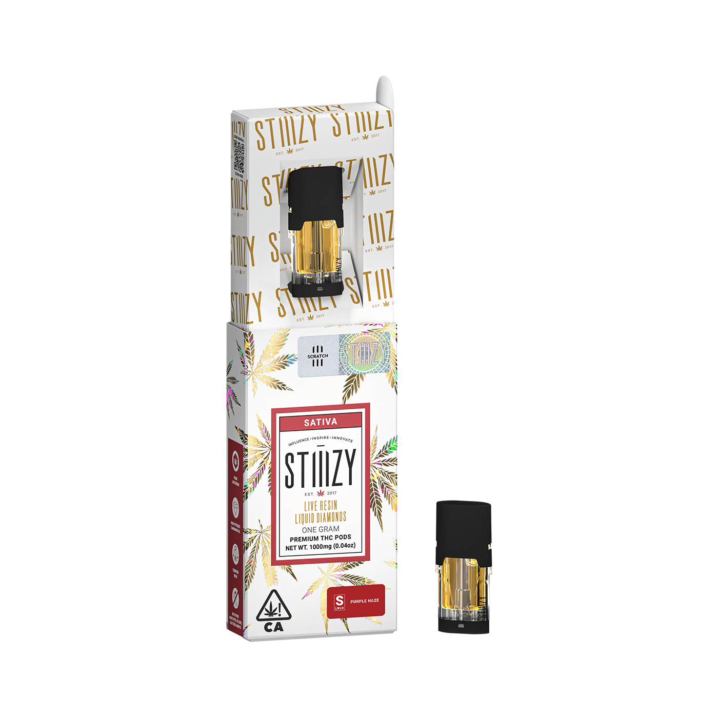 Purple Haze LQD 1g pod - Stiiizy -  - $22.50 - Cartridge