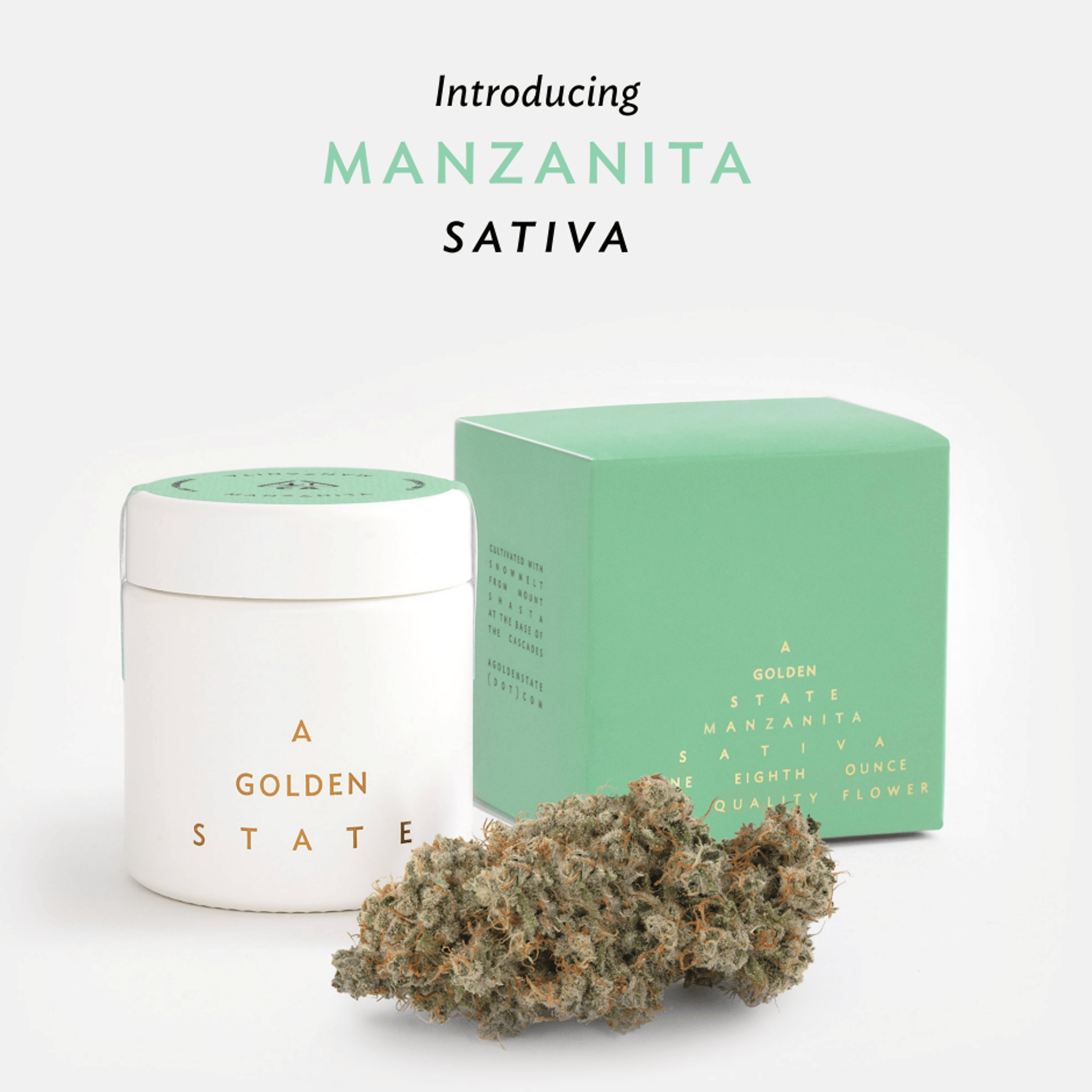 MANZANITA 3.5G - A Golden State (AGS) - - $64.05 - Flowers