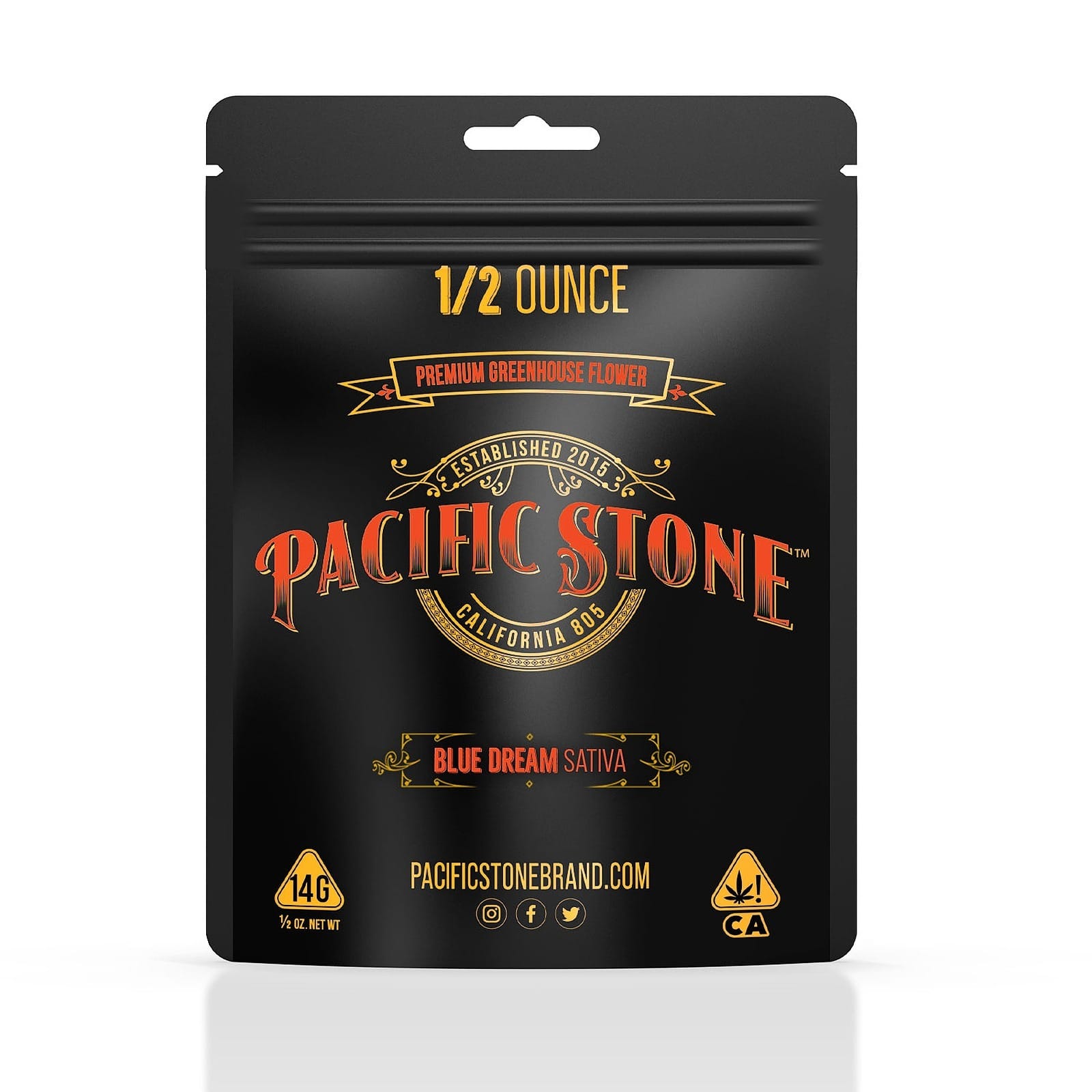 Blue Dream - Pacific Stone - Eighth (26.96% THC) - $20 - Flowers