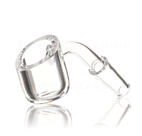Biohazard: 4mm Quartz Banger - 90 Degrees (Male) - Biohazard -  - $3.50 - Paraphernalia