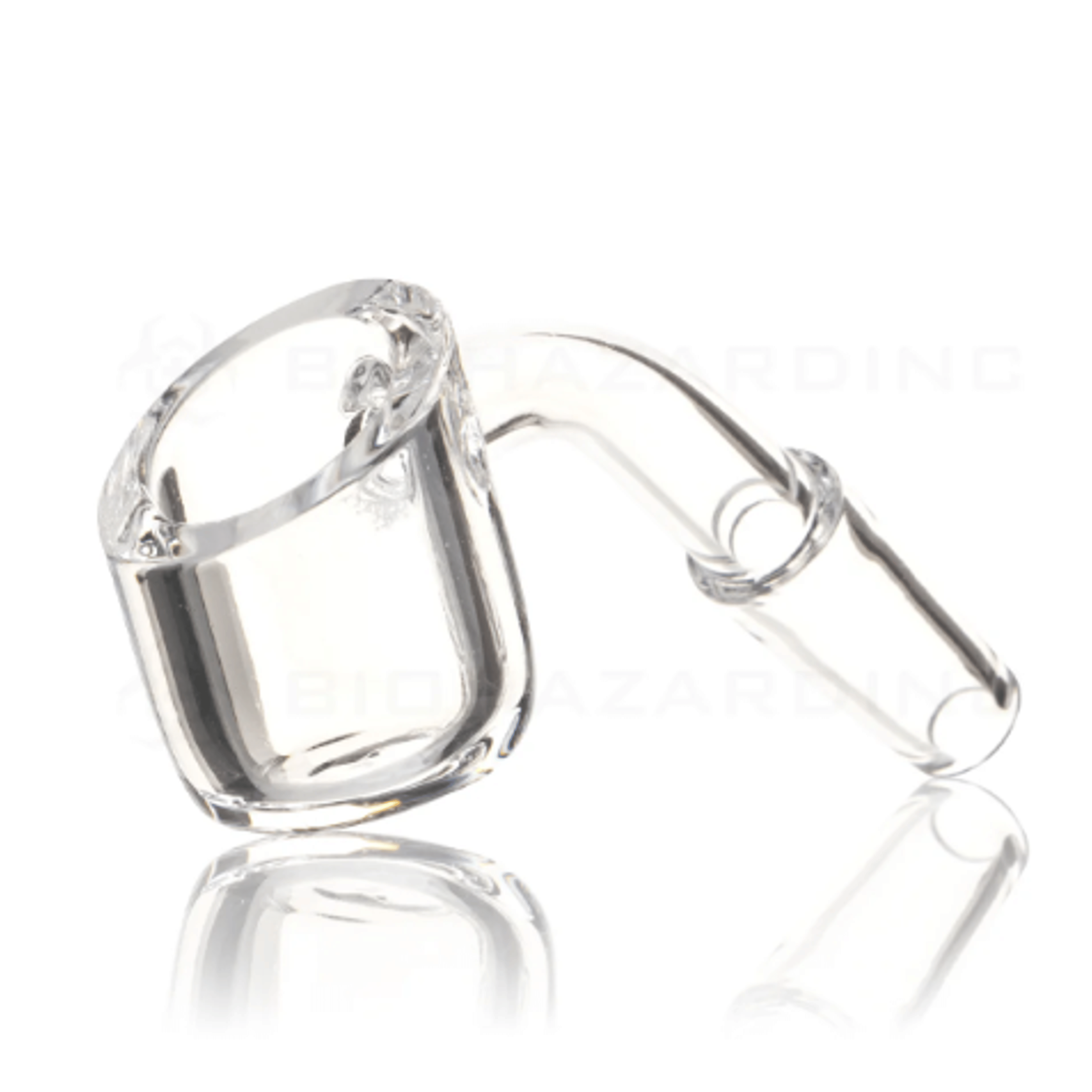 Biohazard: 4mm Quartz Banger - 90 Degrees (Male) - Biohazard - - $3.50 - Paraphernalia