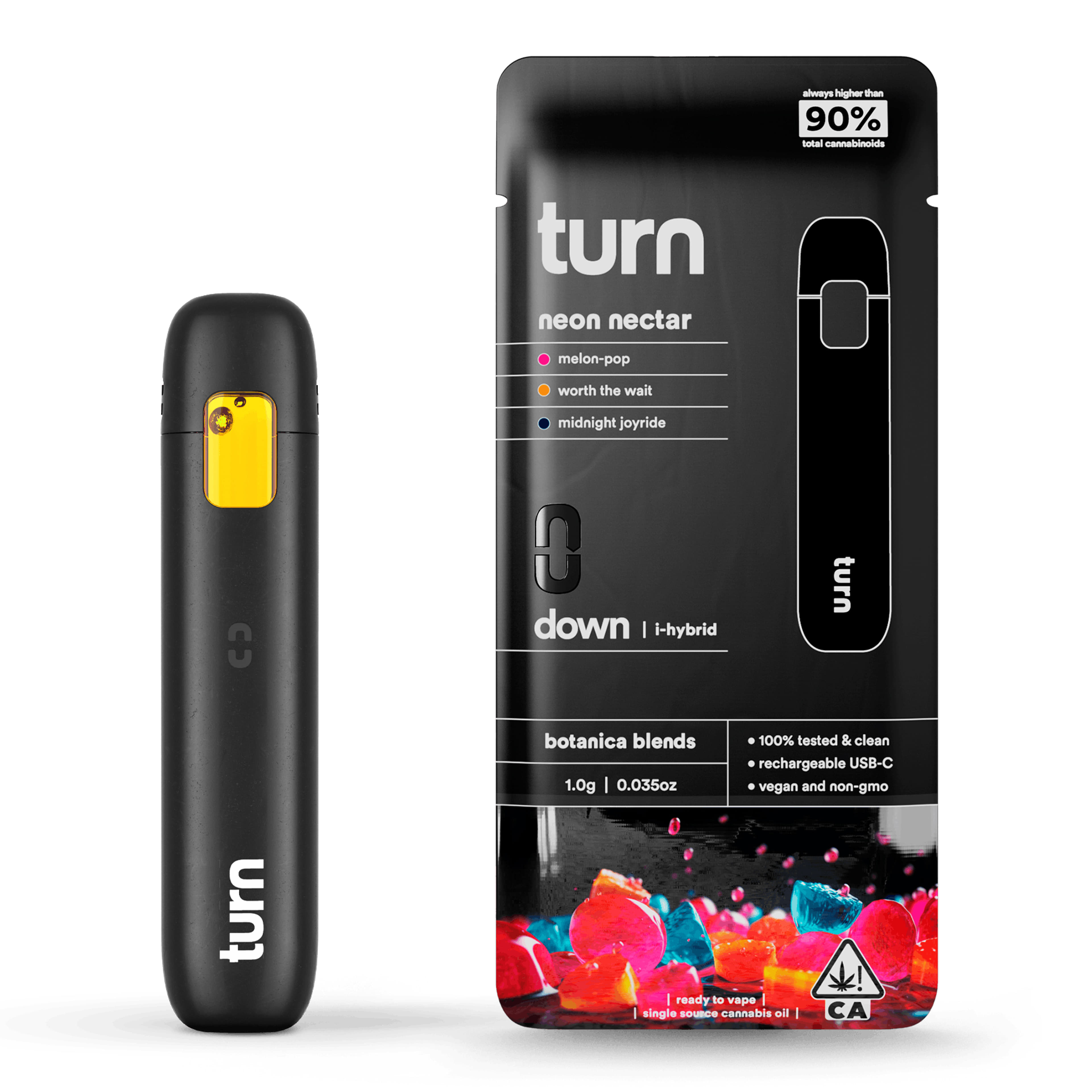 Neon Nectar (I/H) AIO - 1g Botanica Blends - Turn - Neon Nectar (IH) - $27.30 - Cartridges