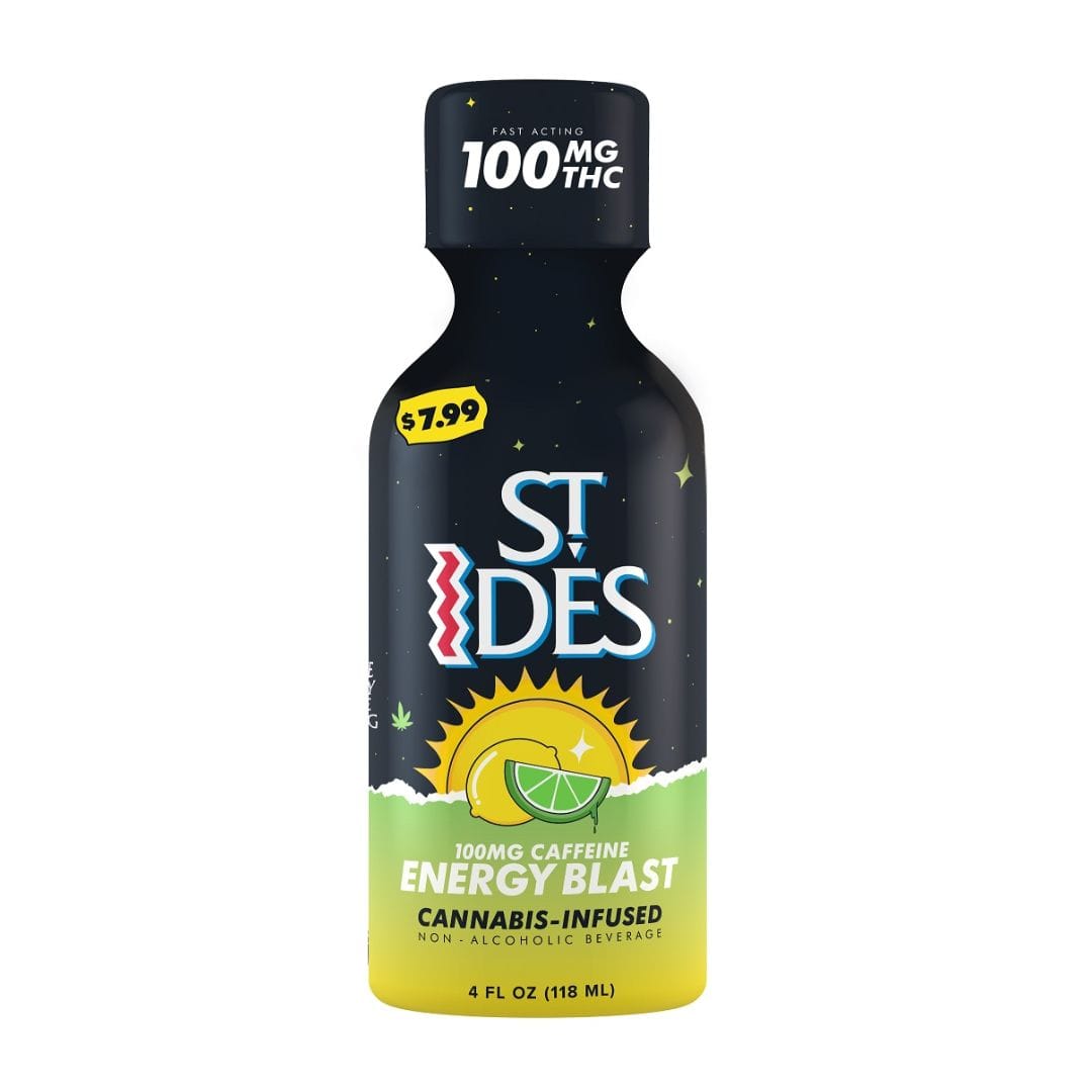 Energy Blast 100mg 4oz Shot - St Ides - 100mg Hybrid Shot - $8 - Drinks