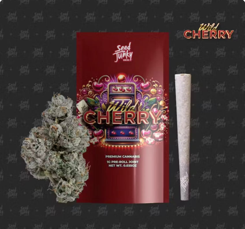 1G WILD CHERRY PREROLL - Seed Junky -  - $10.20 - Pre-Rolls