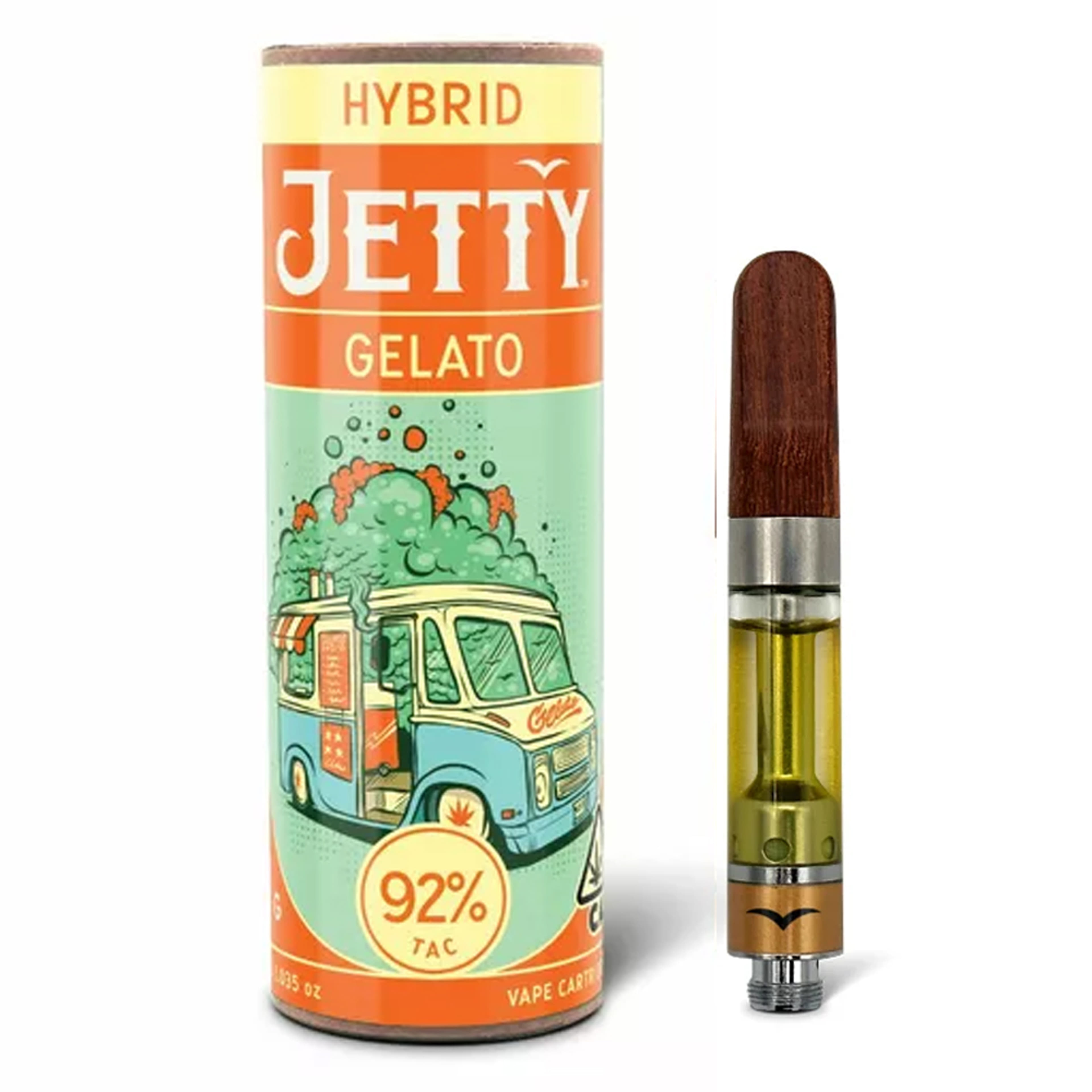 Gelato (H) High THC Cartridge - 1g - Jetty - Gelato (H) - $29.50 - Cartridges