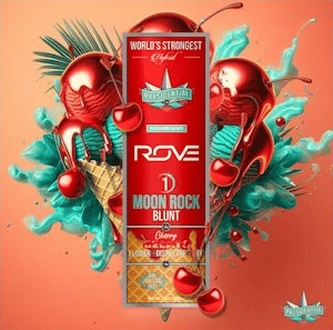 Presidential x Rove - Cherry Gelato - Moon Rock Blunt - 1.5g