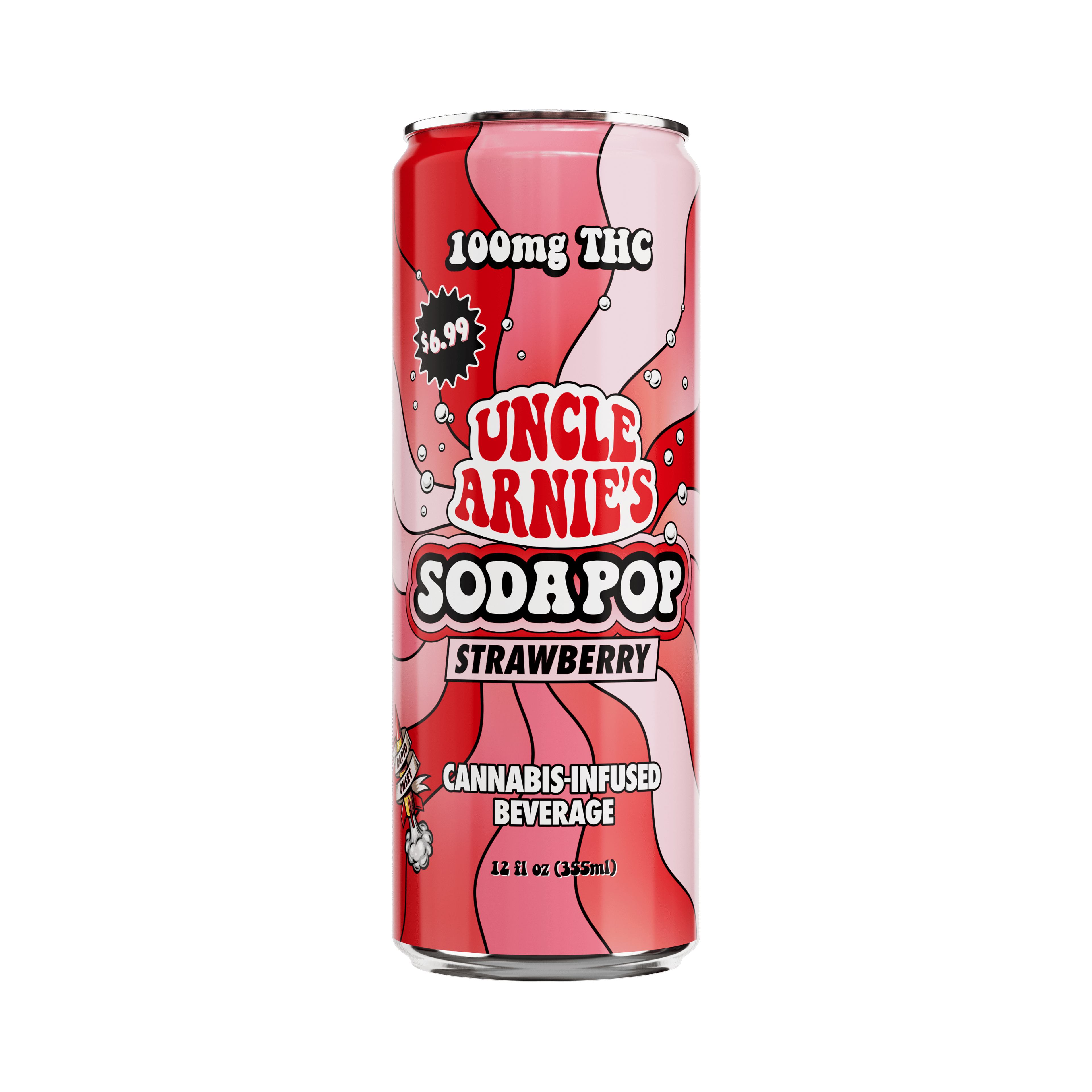 Strawberry Soda - Uncle Arnie's - Strawberry Soda - $7 - Drinks