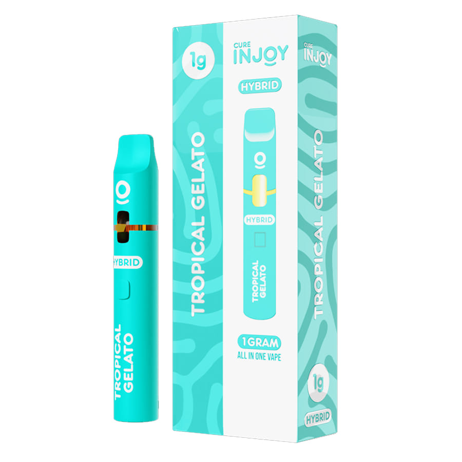 Tropical Gelato (H) AIO Regular 1g - Cure Injoy - Tropical Gelato (H) - $22 - Cartridges