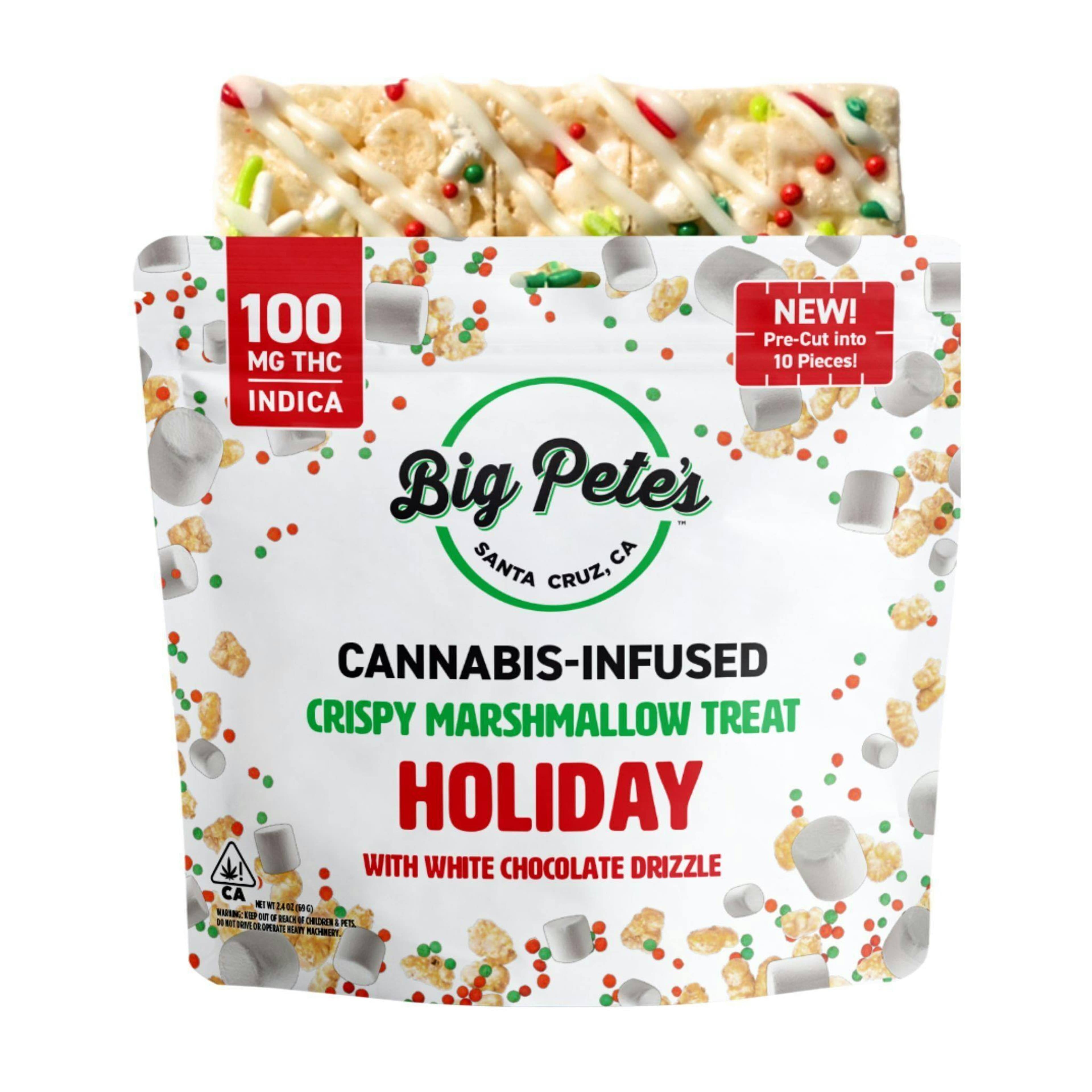 Big Pete's: Holiday Maple Caramel Crispy Marshmallow Treat - Big Pete's - - $17 - Edibles