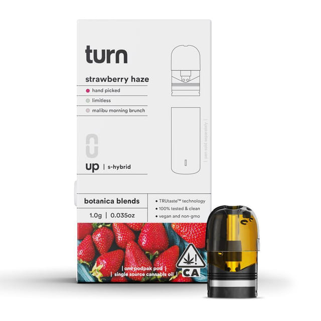 turn: Strawberry Haze Botanica Blends
