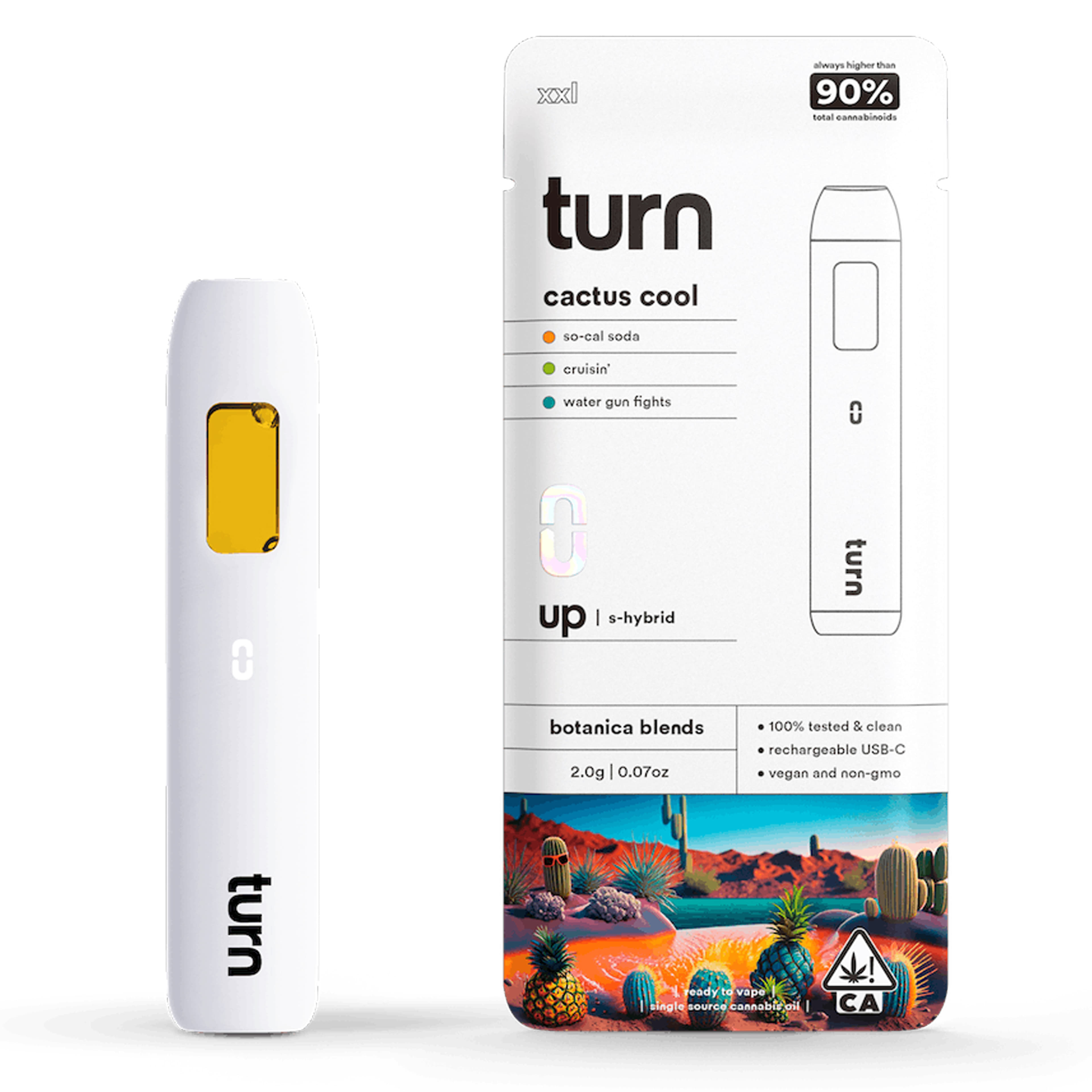 Cactus Cool (S/H) AIO - 1g Botanica Blends - Turn - Cactus Cool (S/H) - $27.30 - Cartridges