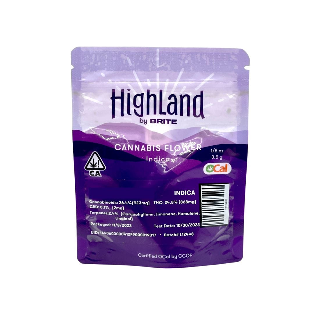 Slurty 3 3.5g - Brite Labs - Eighth Indica - $14 - Flower/Infused Flower (3.5 Grams)