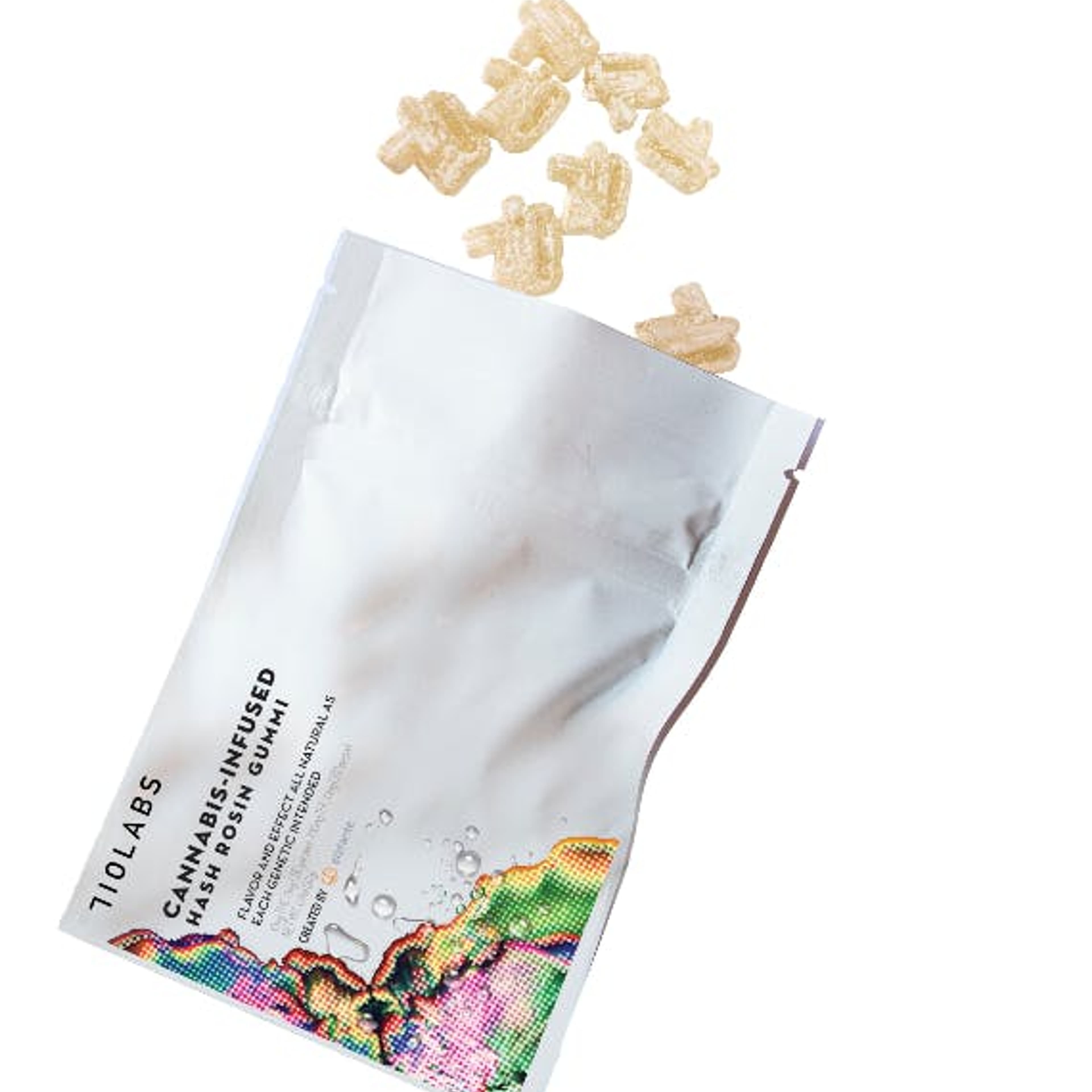 ZZ Top #3 100mg Hash Rosin Gummies - 710 Labs - - $26 - Edible