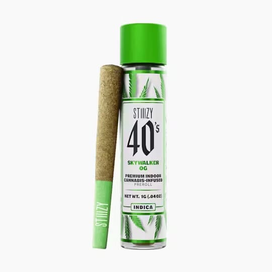 40s: Skywalker OG 1G Infused Preroll - Stiiizy -  - $10.80 - Preroll