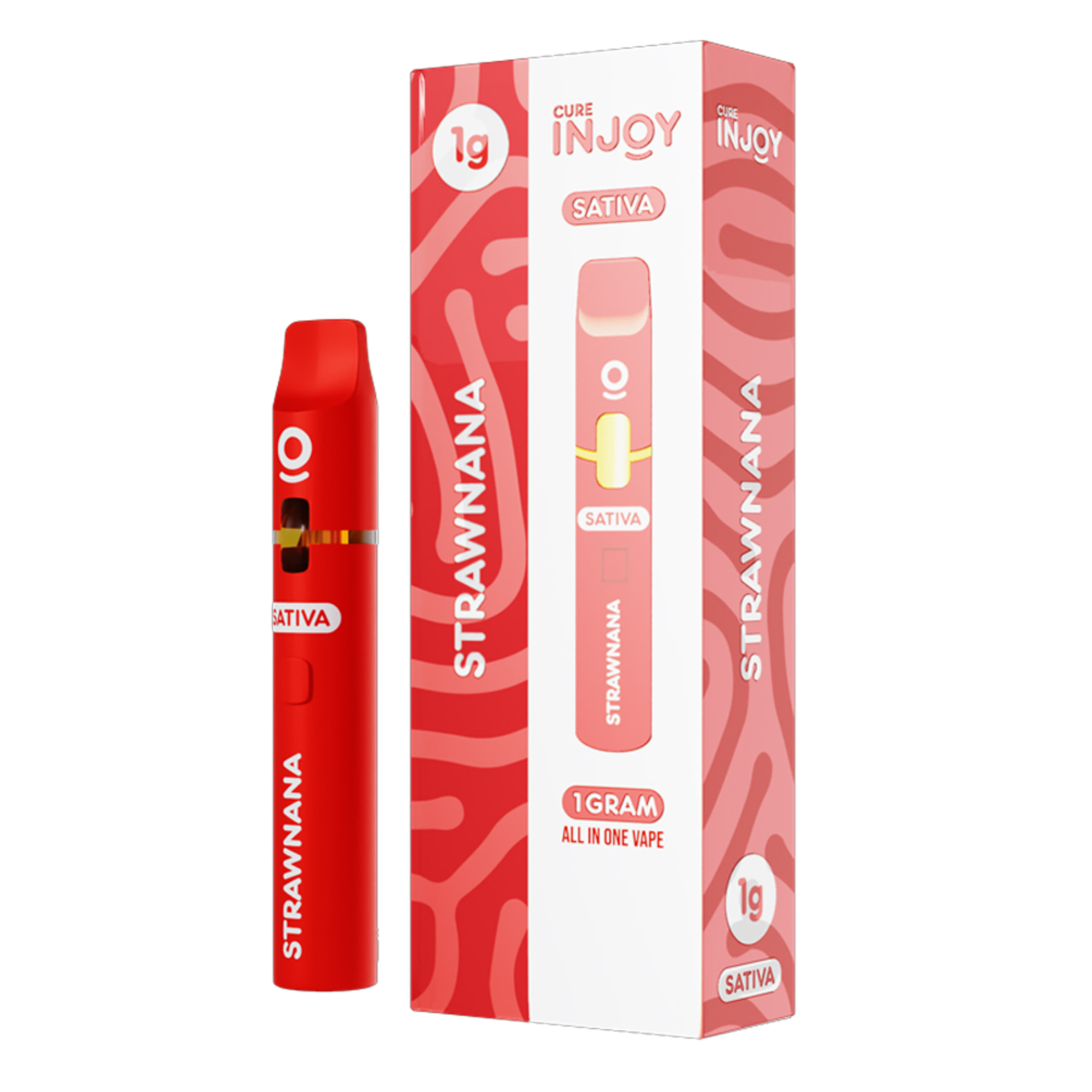 Strawnana (S) AIO - 1g - Cure Injoy - Strawnana (S) - $22.20 - Cartridges