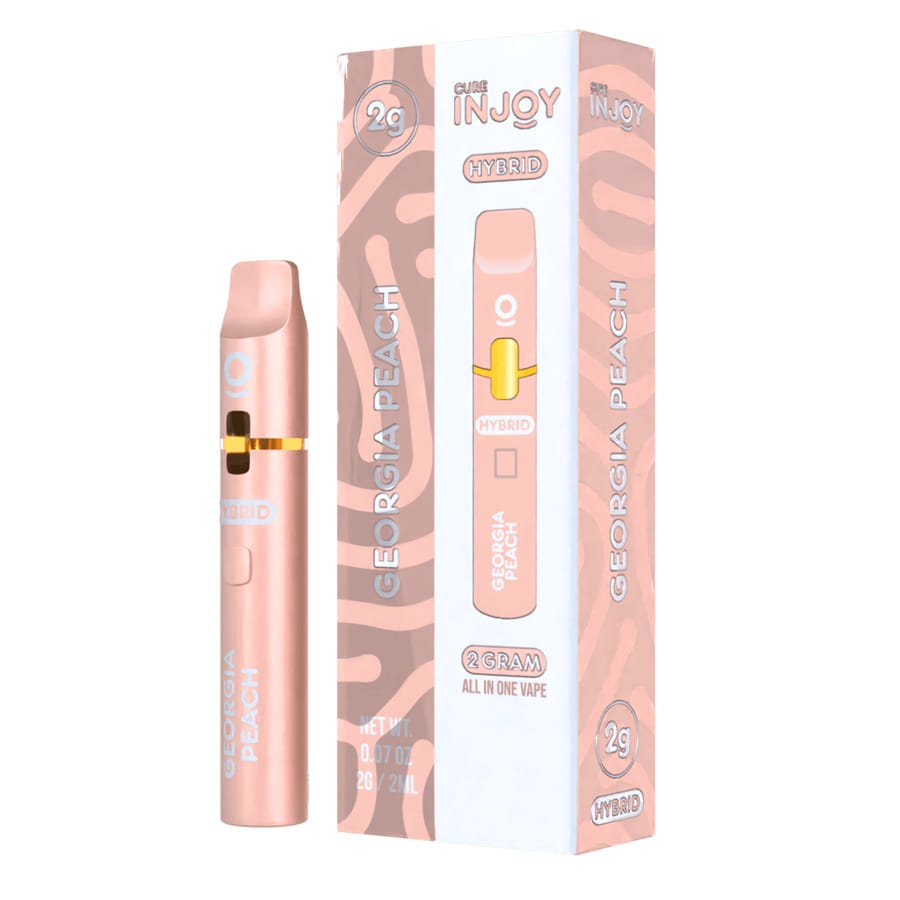 Georgia Peach (H) AIO Regular 1g - Cure Injoy - Georgia Peach (H) - $22 - Cartridges