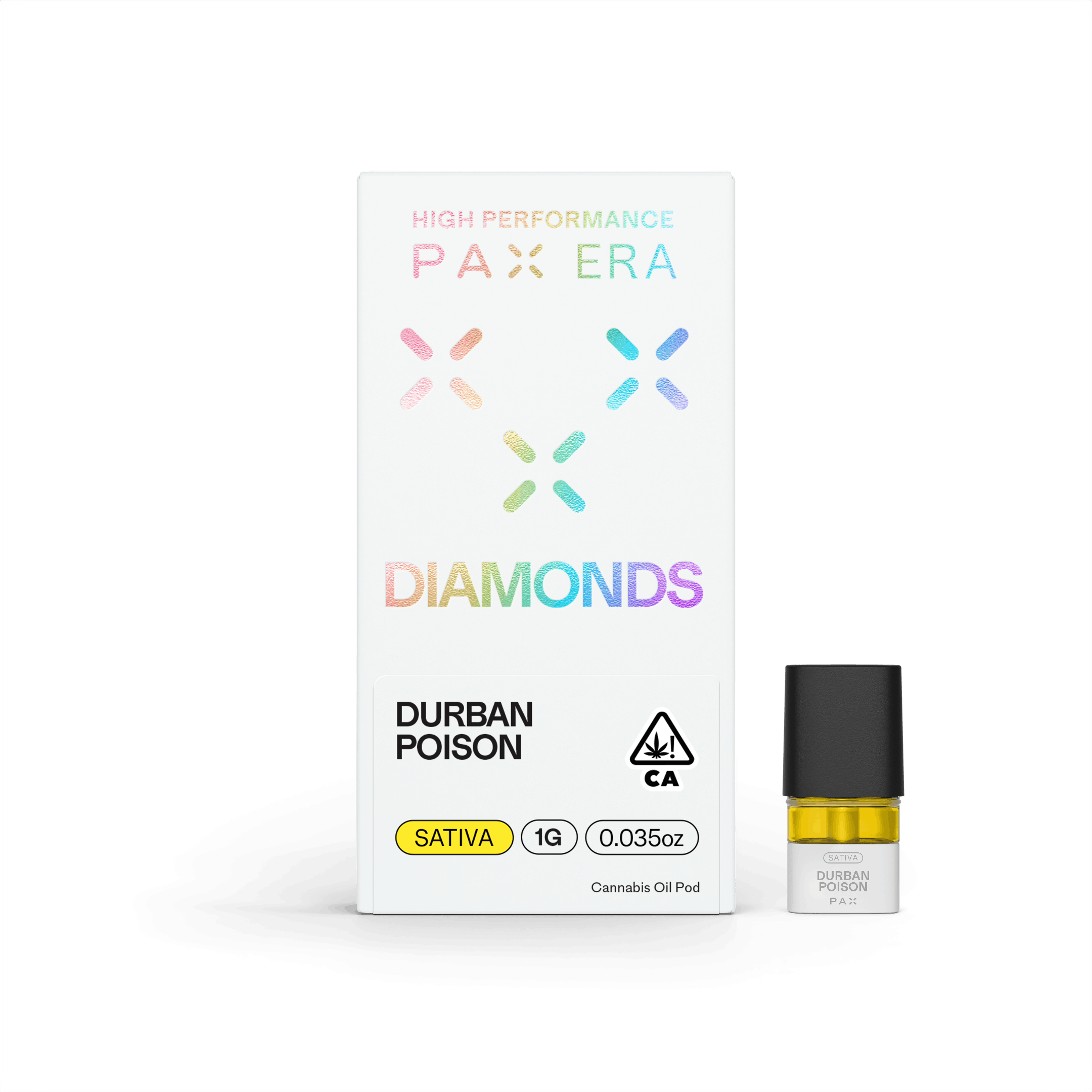 Durban Poison - Diamonds - Pod - PAX - One Gram - $44.99 - Pods (STIIIZY + PlugPlay + PAX + Left Coast)