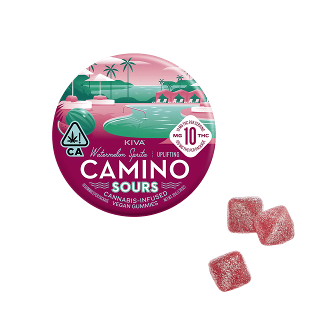100mg Sour Watermelon Spritz "Uplifting" Gummies