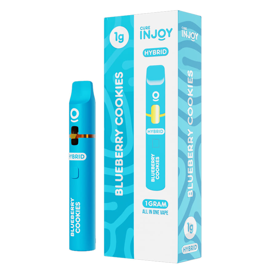Blueberry Cookies (H) AIO Regular 1g - Cure Injoy - Blueberry Cookies (H) - $22 - Cartridges