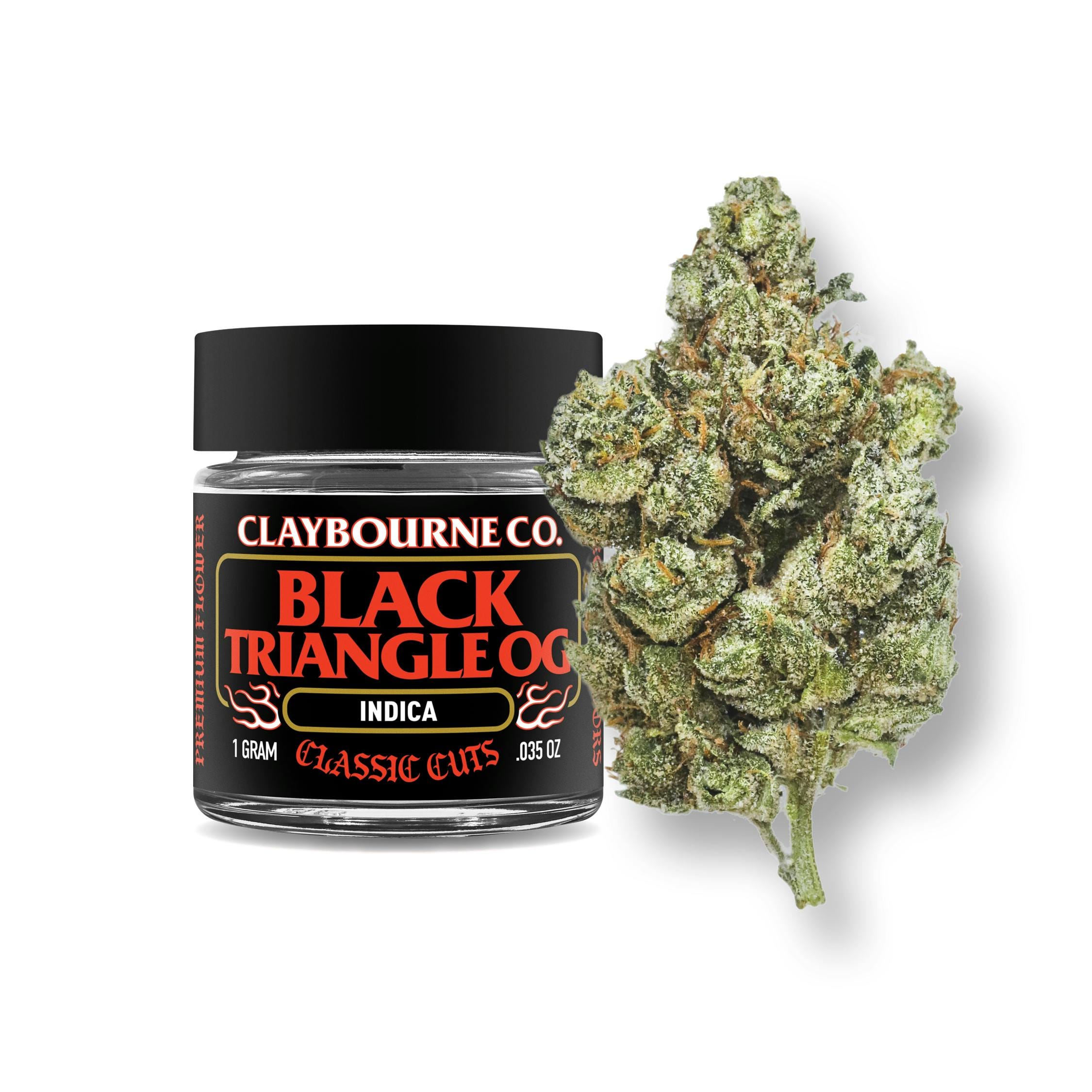 Classic Cuts | Black Triangle OG - 1g - Claybourne Co. -  - $14 - Flower