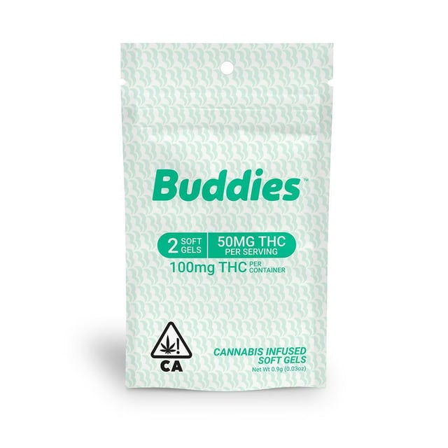50mg THC | 2pc Capsules