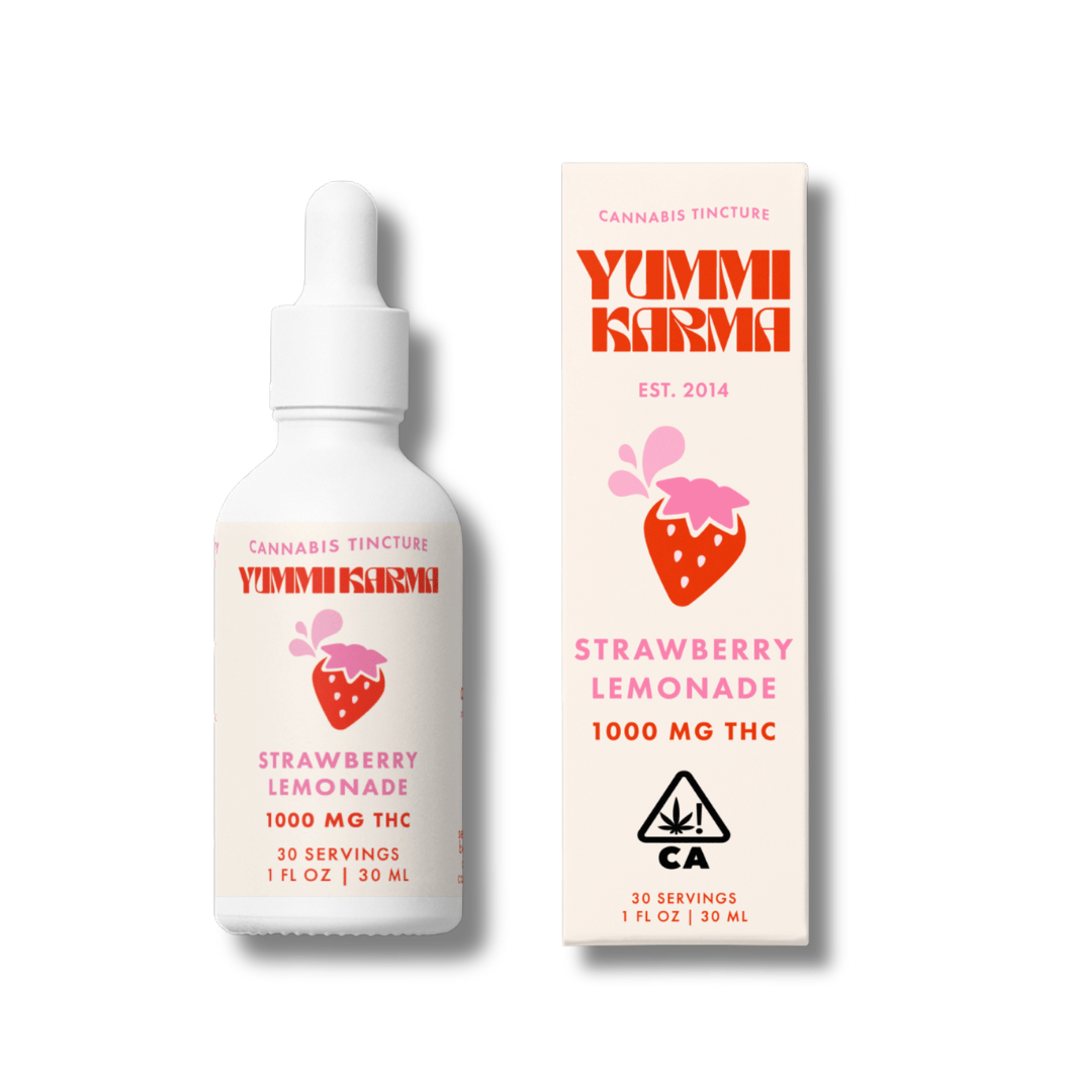 Strawberry Lemonade Drops 1000mg - Yummi Karma - - $44 - Tincture