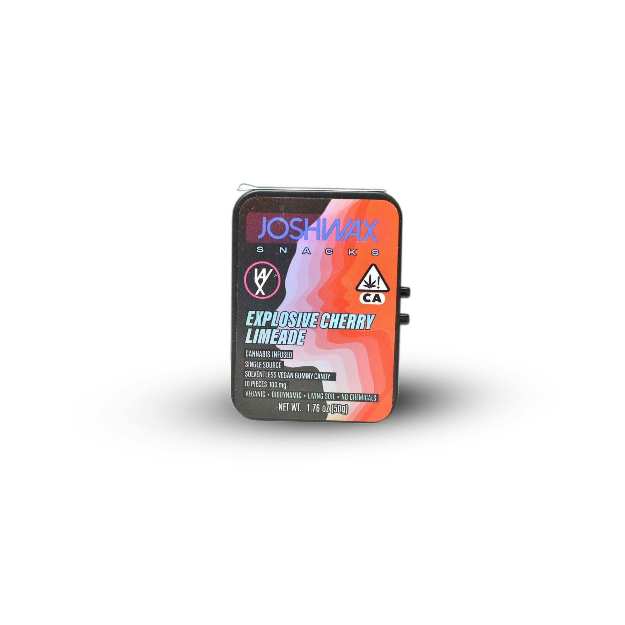 BOGO! Explosive Cherry Limeade Gummies 10pk | 100mg - JOSHWAX -  - $21.61 - Edibles