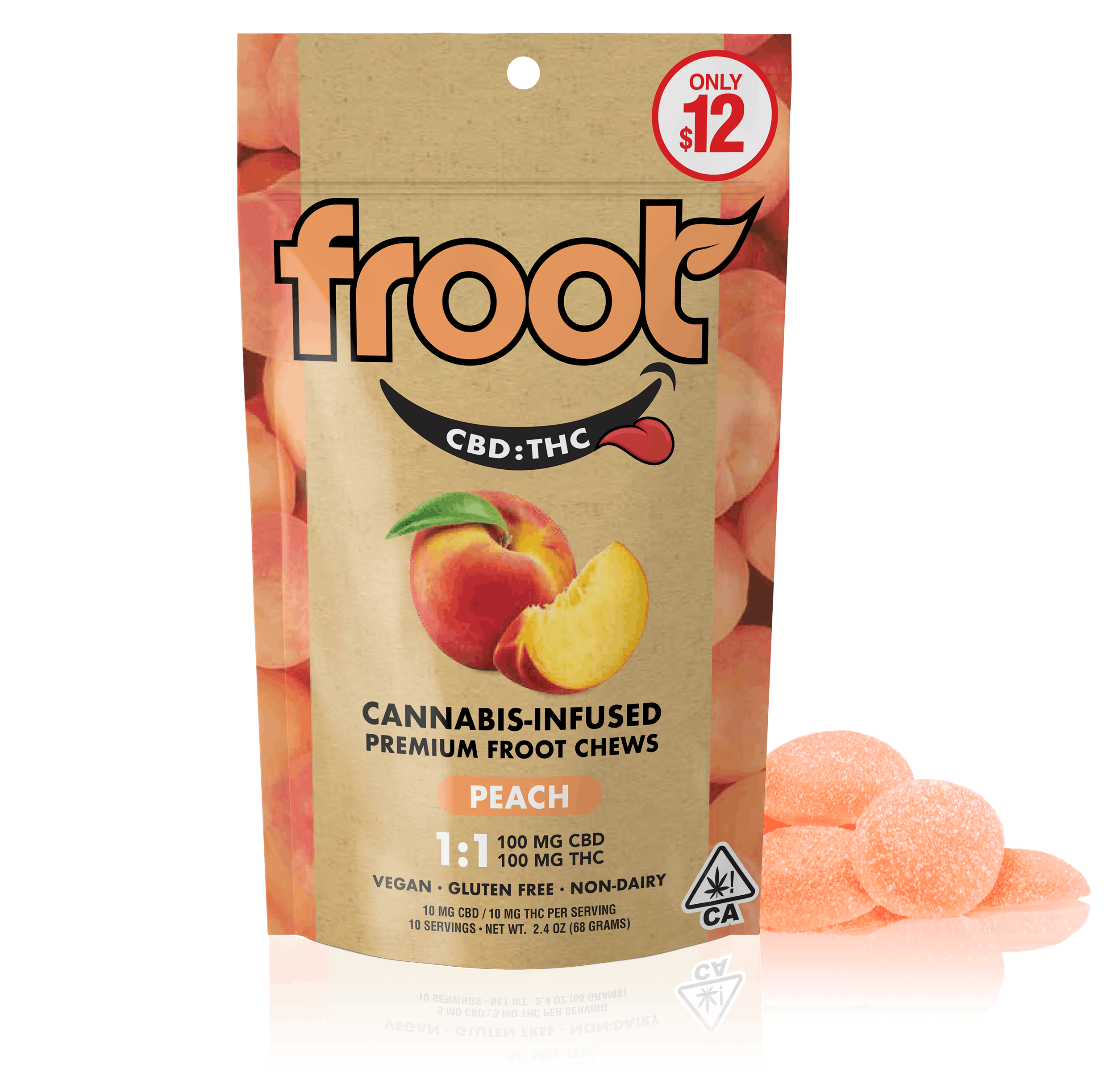 Froot: Peach - Chews