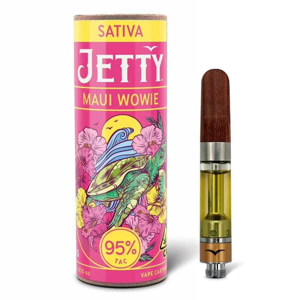 Maui Wowie (S) High THC 1g Cartridge **SPECIAL PRICING** - Jetty - Maui Wowie  High THC - $24 - Vape Cartridge