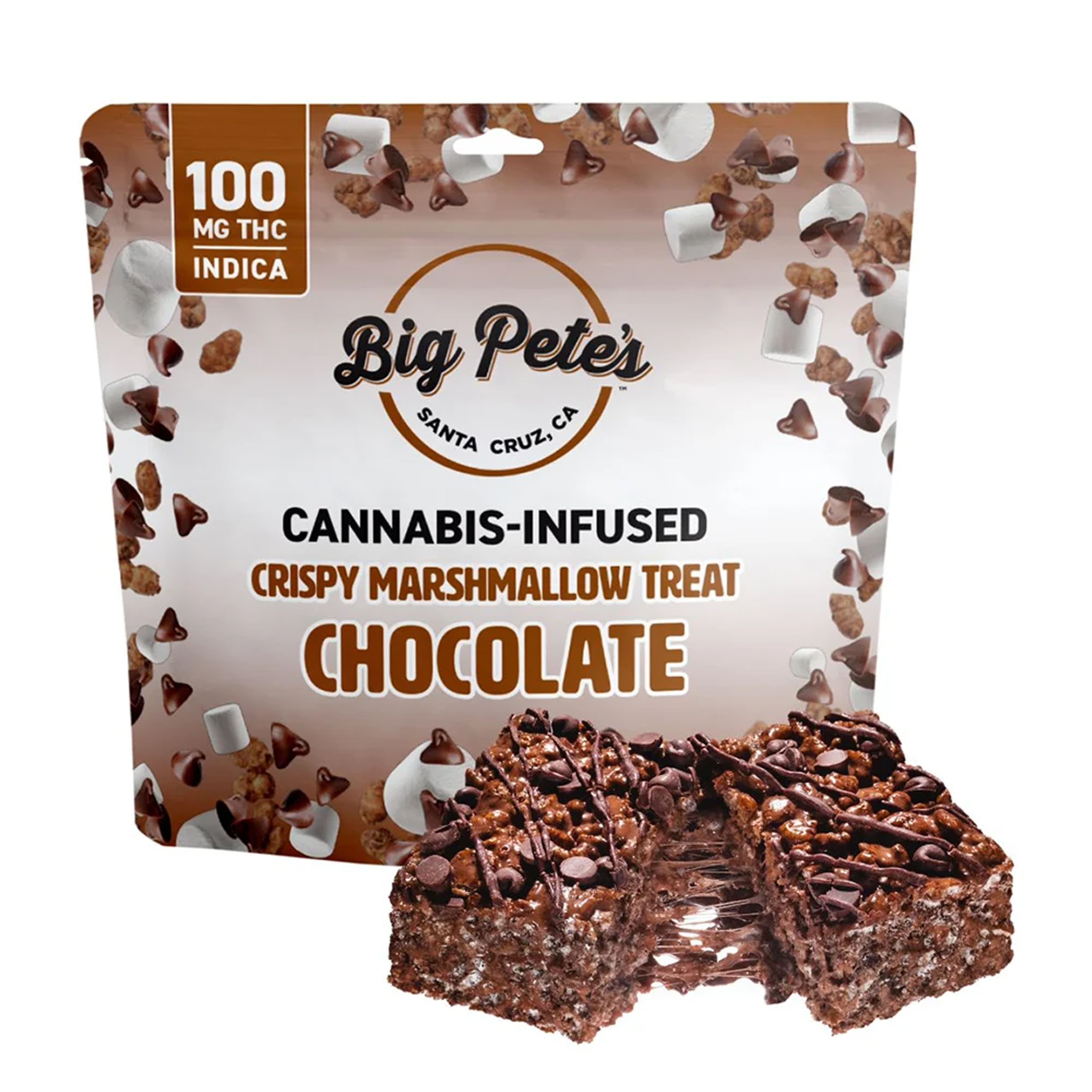 Chocolate Rice Cripsy Treat - Big Petes - Rice Crispy (I) - $14.20 - Edibles