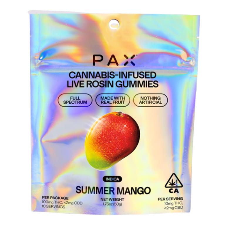 Summer Mango (I) Rosin Gummies - PAX - Summer Mango (I) Rosin Gummies - $15 - Edibles