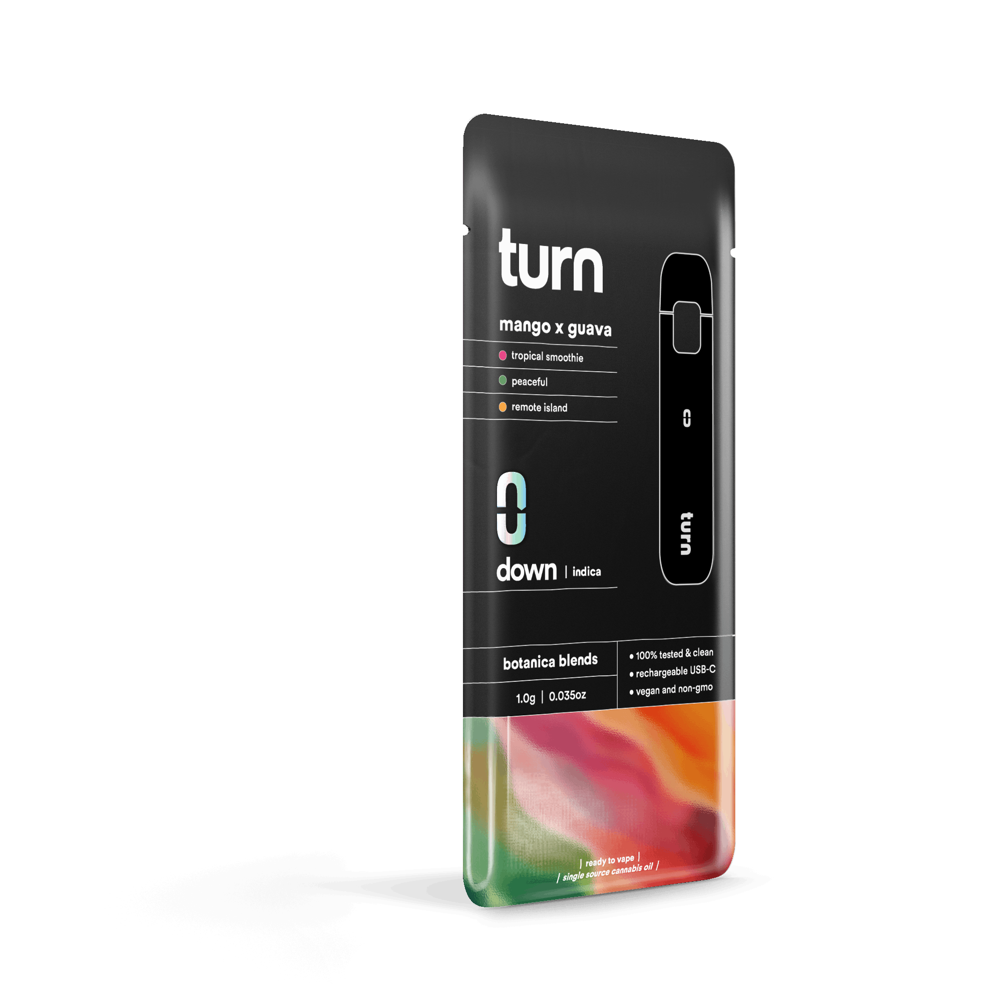 1.0g AIO | mango x guava | botanica blends | down | - Turn - 1.0g AIO | mango x guava TURN - $35 - Vape Pens