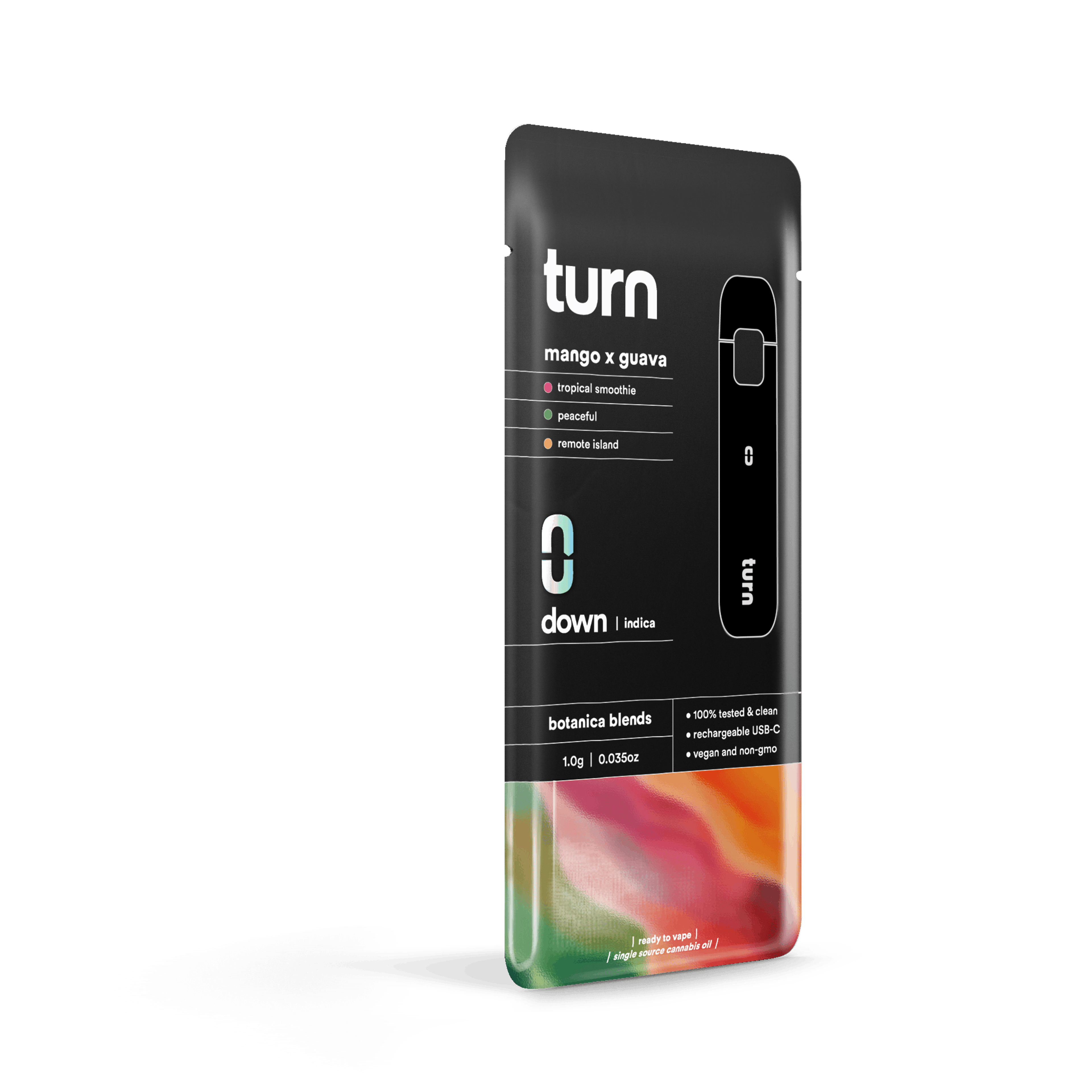 1.0g AIO | mango x guava | botanica blends | down | - Turn - 1.0g AIO | mango x guava TURN - $35 - Vape Pens