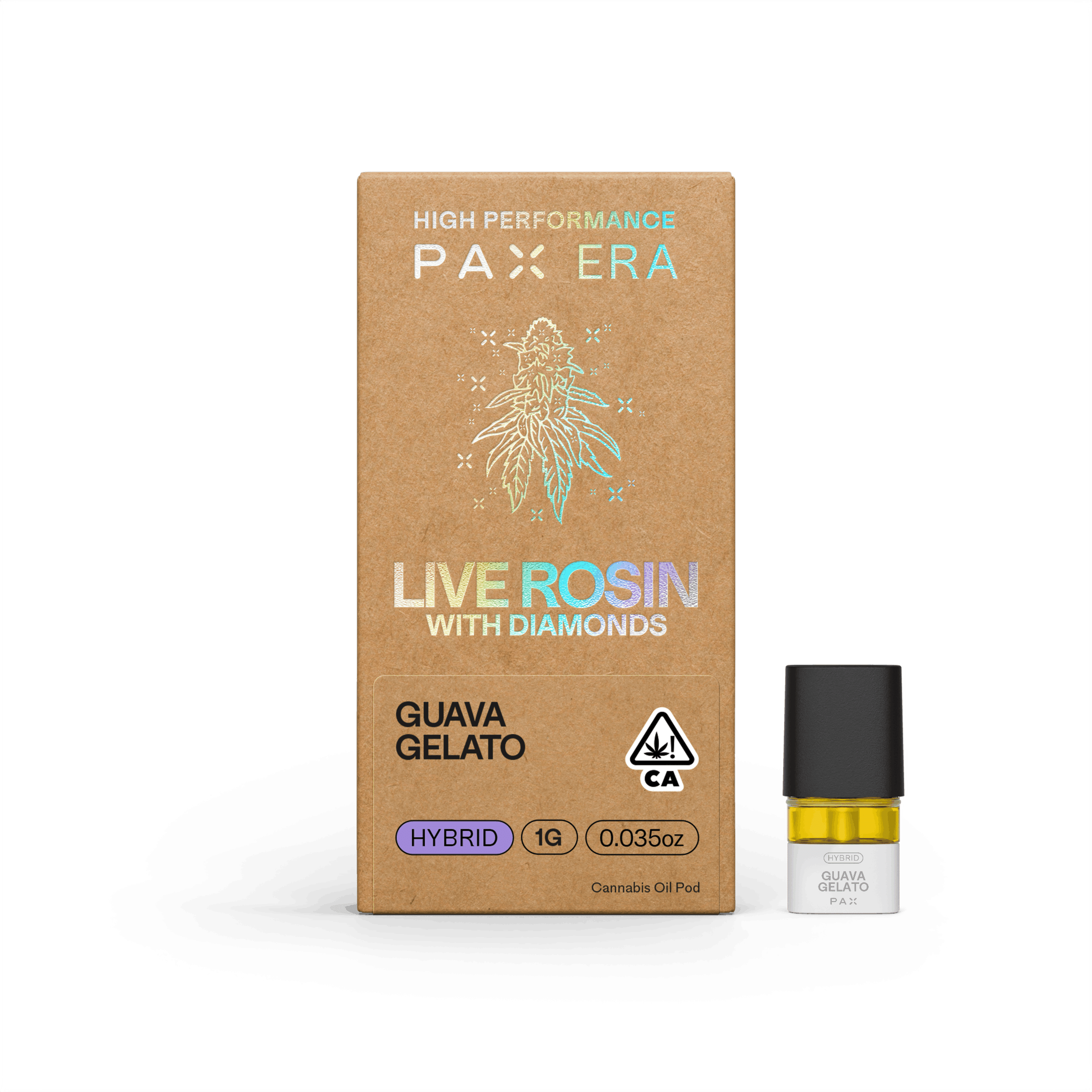 Live Rosin with Diamonds - Guava Gelato 1g - PAX - - $50 - Vape Pens