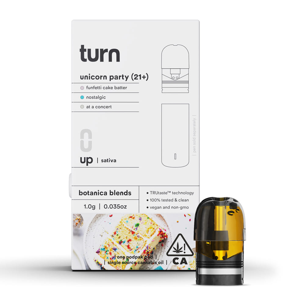 Unicorn Party (S) Pod 1g Botanica Blends - Turn - Unicorn Party (S) - $26.40 - Cartridges