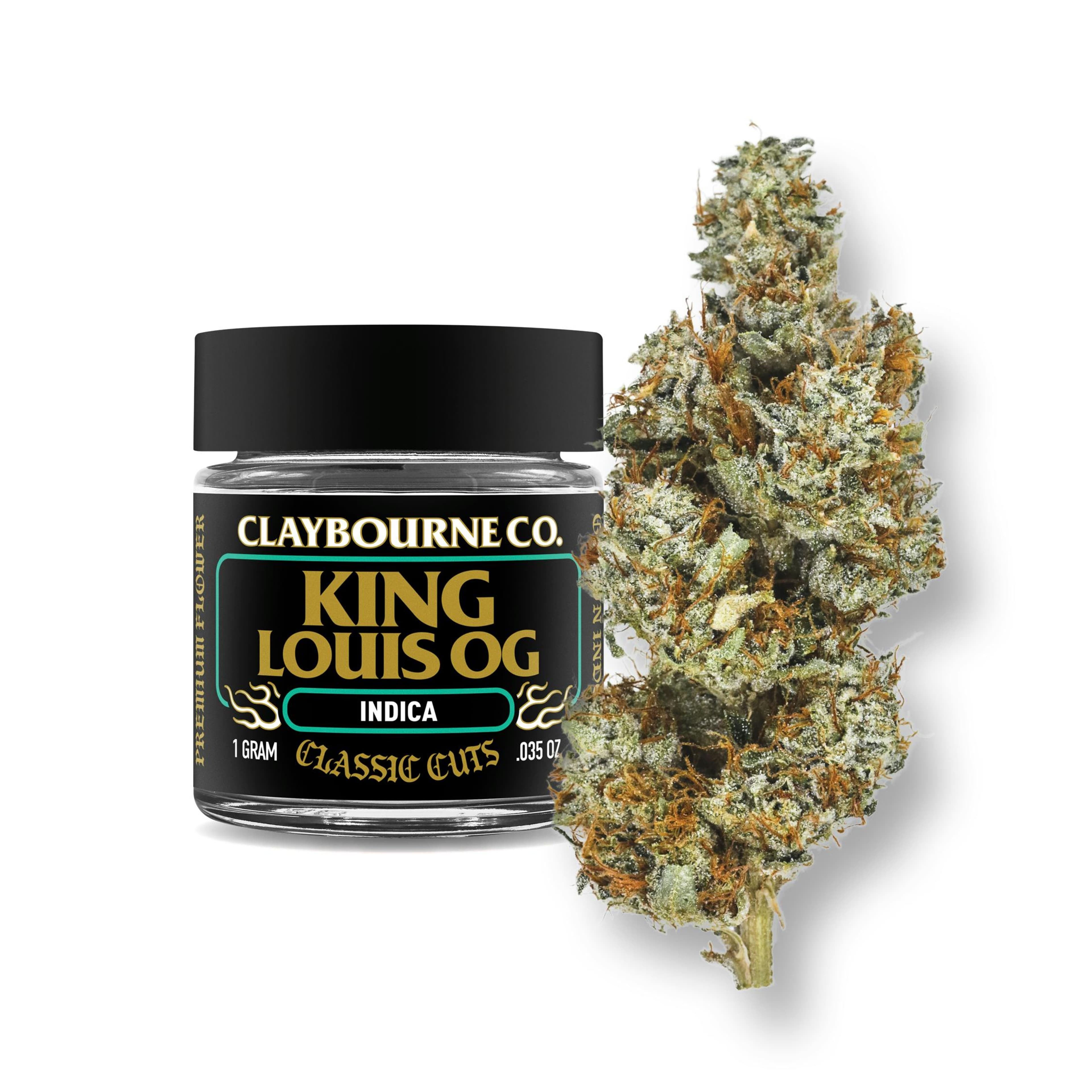 Classic Cuts | King Louis OG - 1g - Claybourne Co. - - $14 - Flower