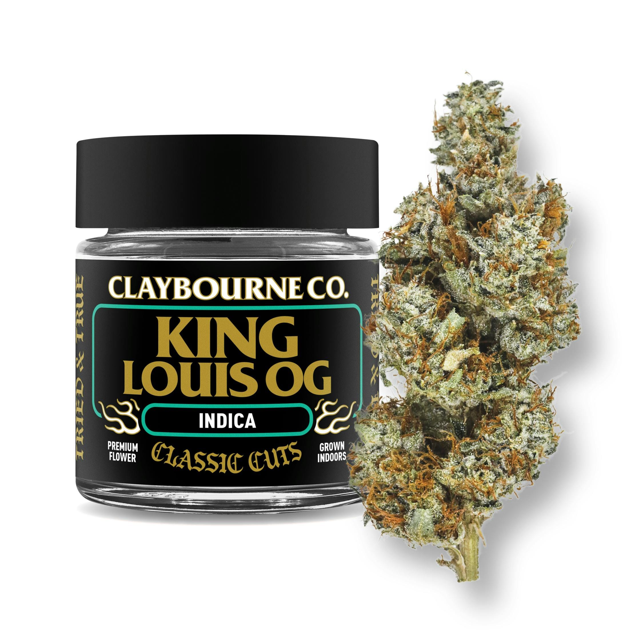 Claybourne Co: King Louis OG | Classic Cuts - 3.5g - Claybourne Co. -  - $50 - Flower