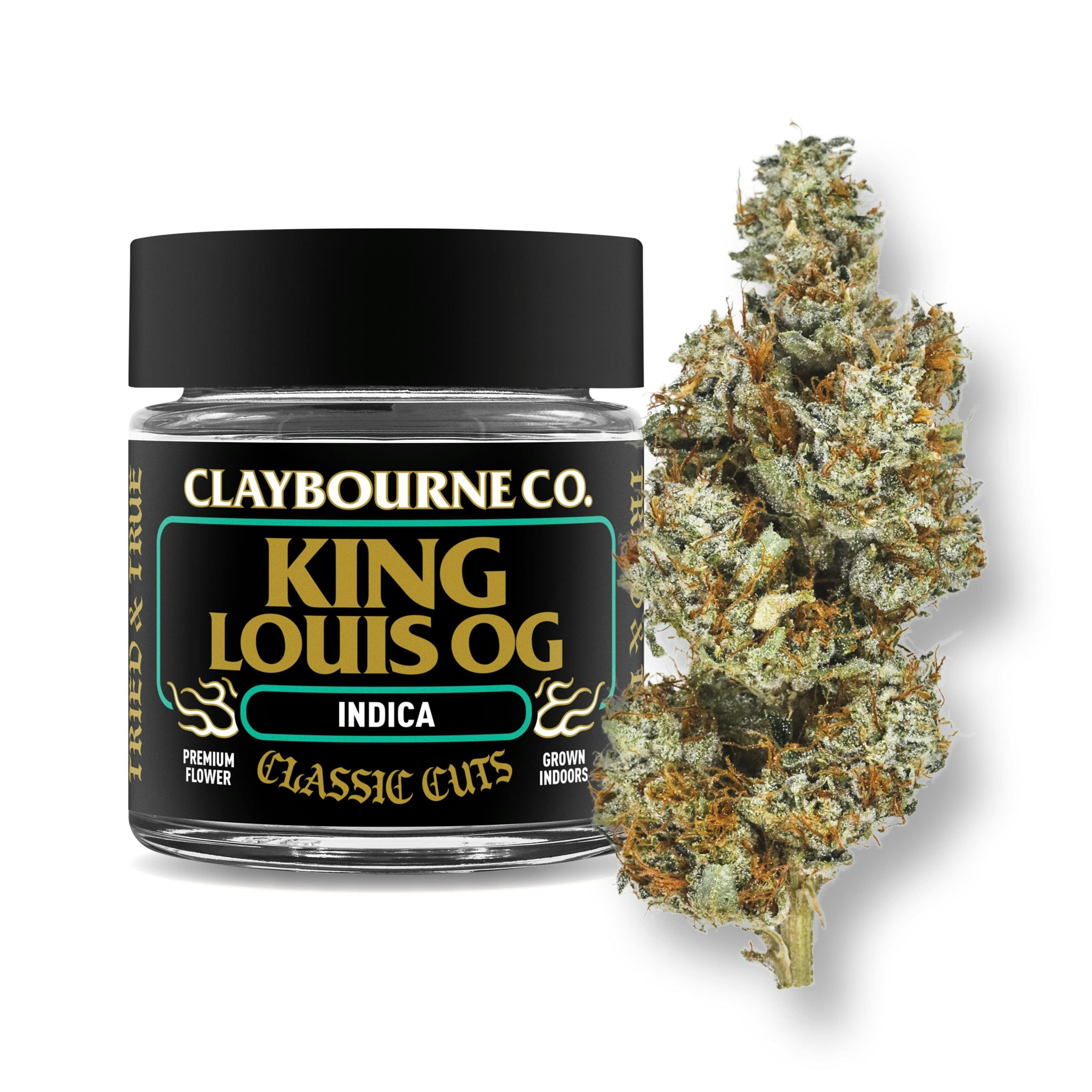 Claybourne Co: King Louis OG | Classic Cuts - 3.5g - Claybourne Co. - - $50 - Flower