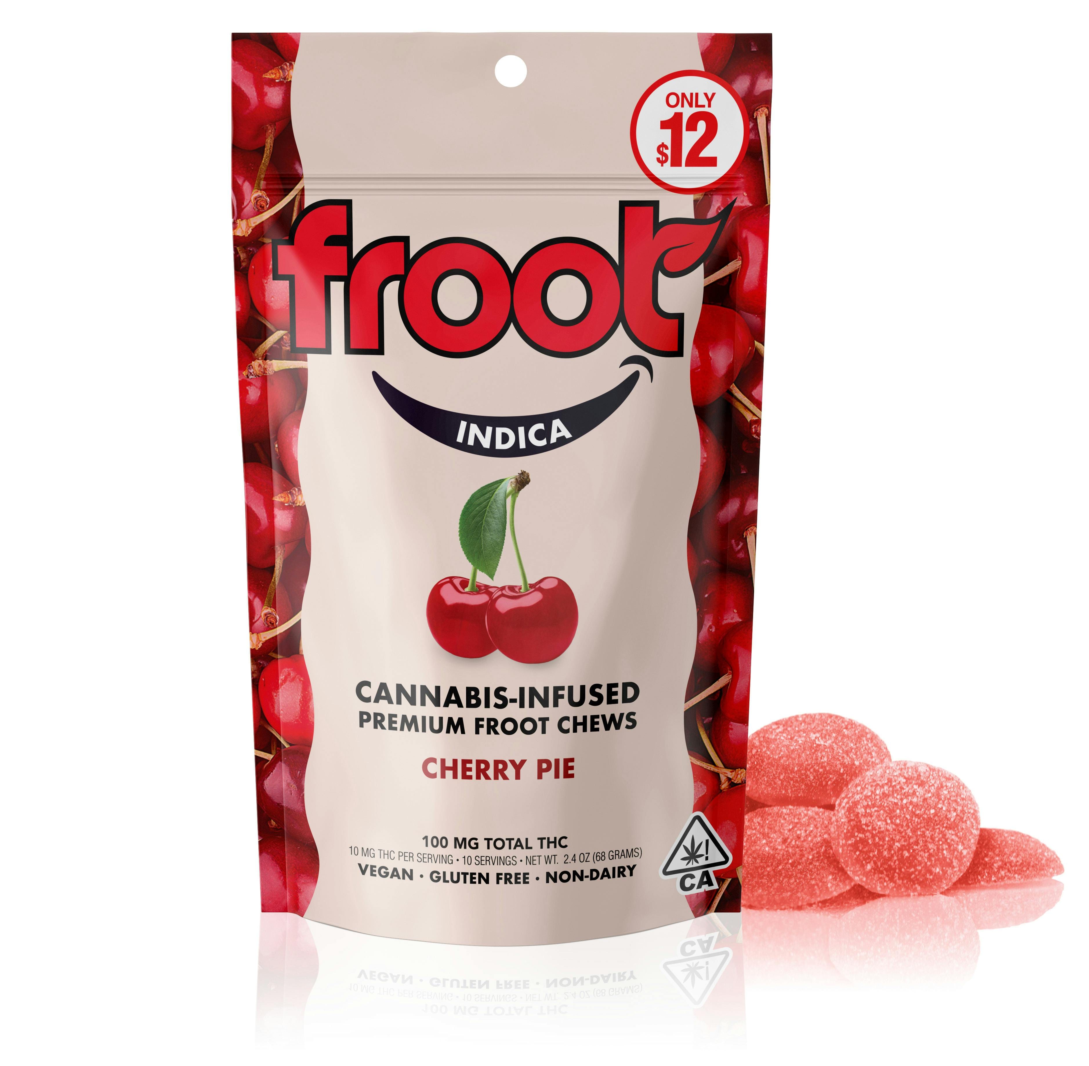 Cherry Pie gummies 100mg - Froot -  - $5.60 - Edible