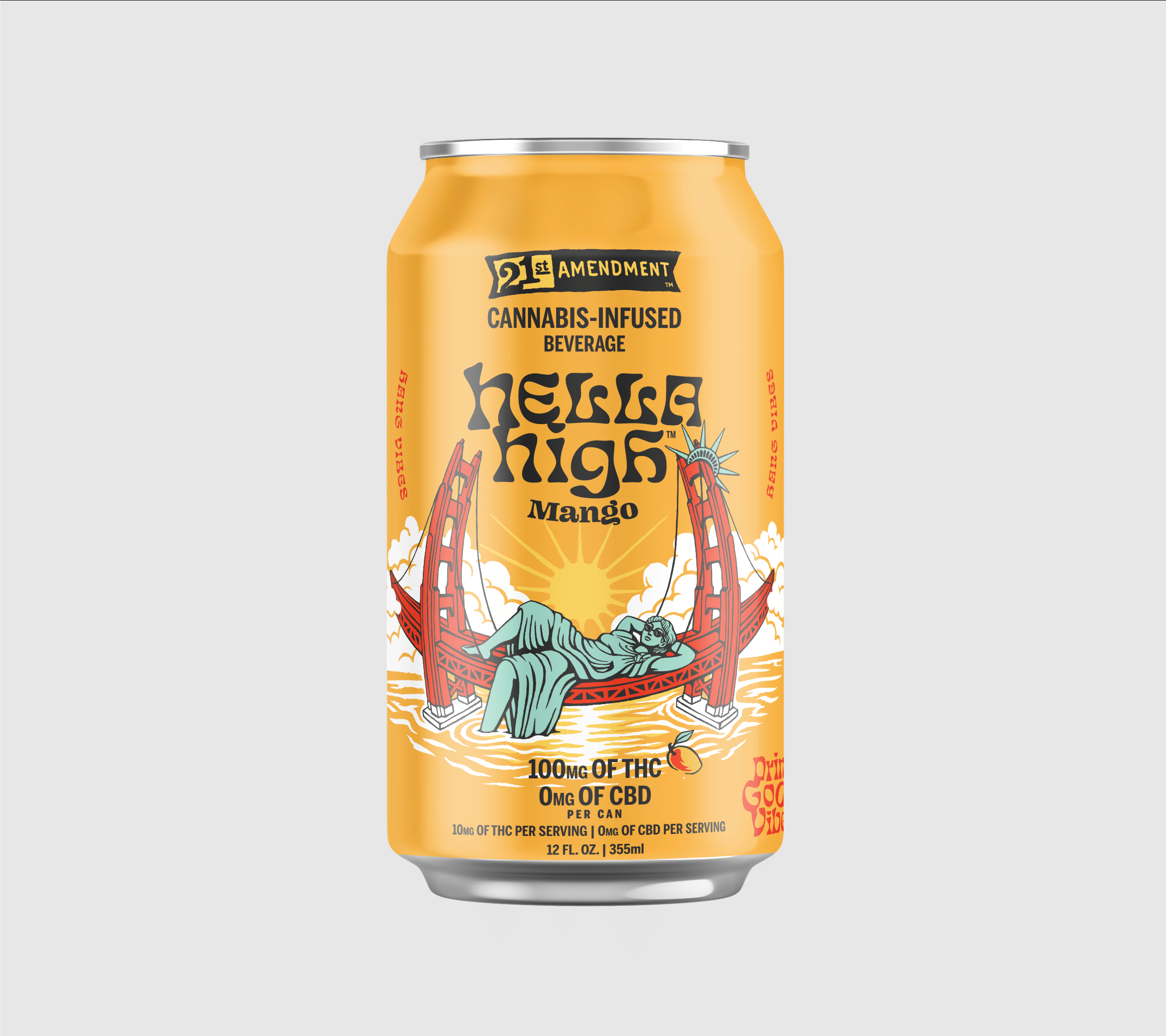 21st Amendment — Hella High Mango Beverage