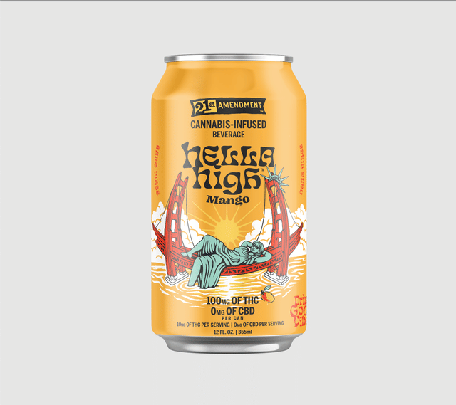 21st Amendment — Hella High Mango Beverage