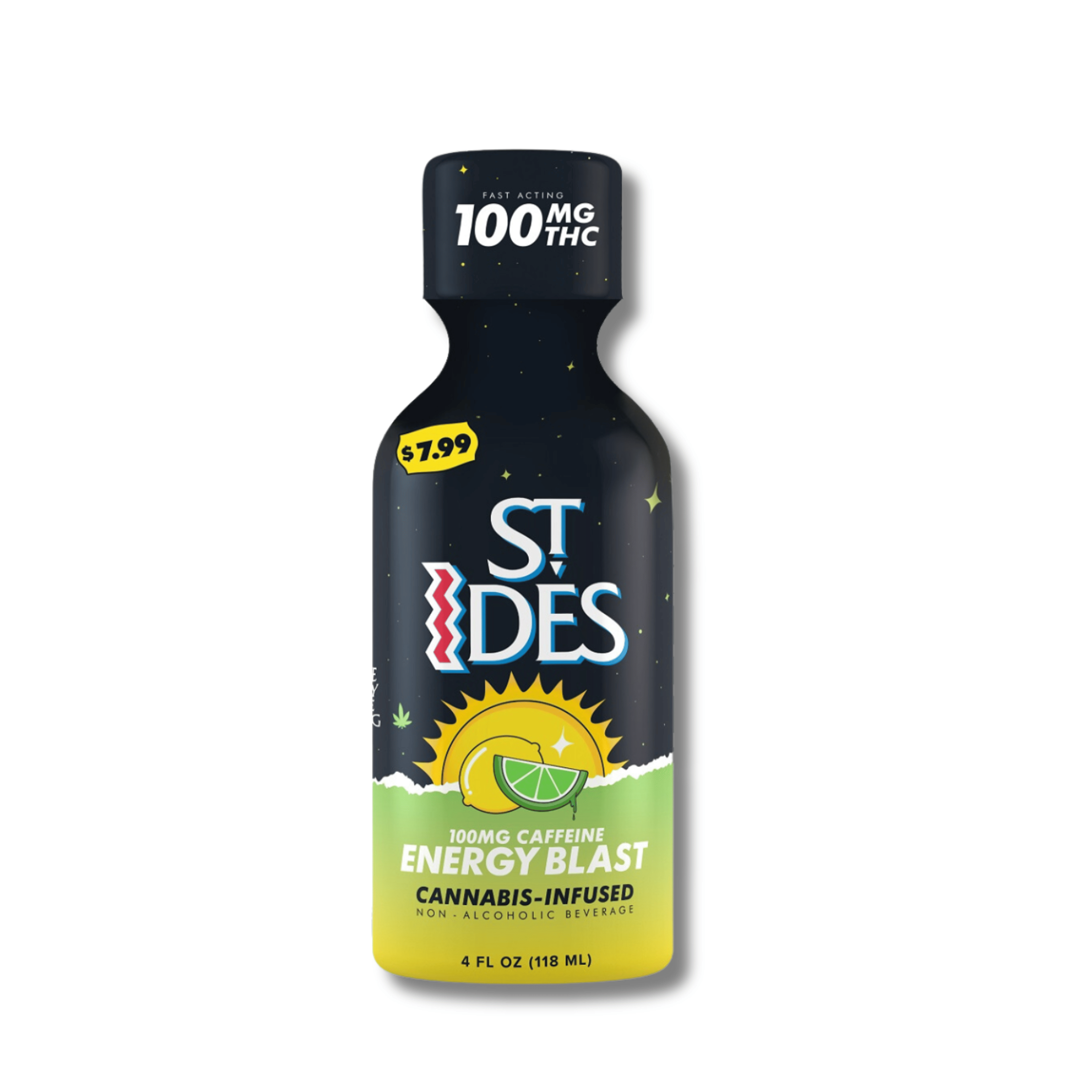 Energy Blast St. Ides Shot 100mg - Pabst Labs - - $7.99 - Beverage
