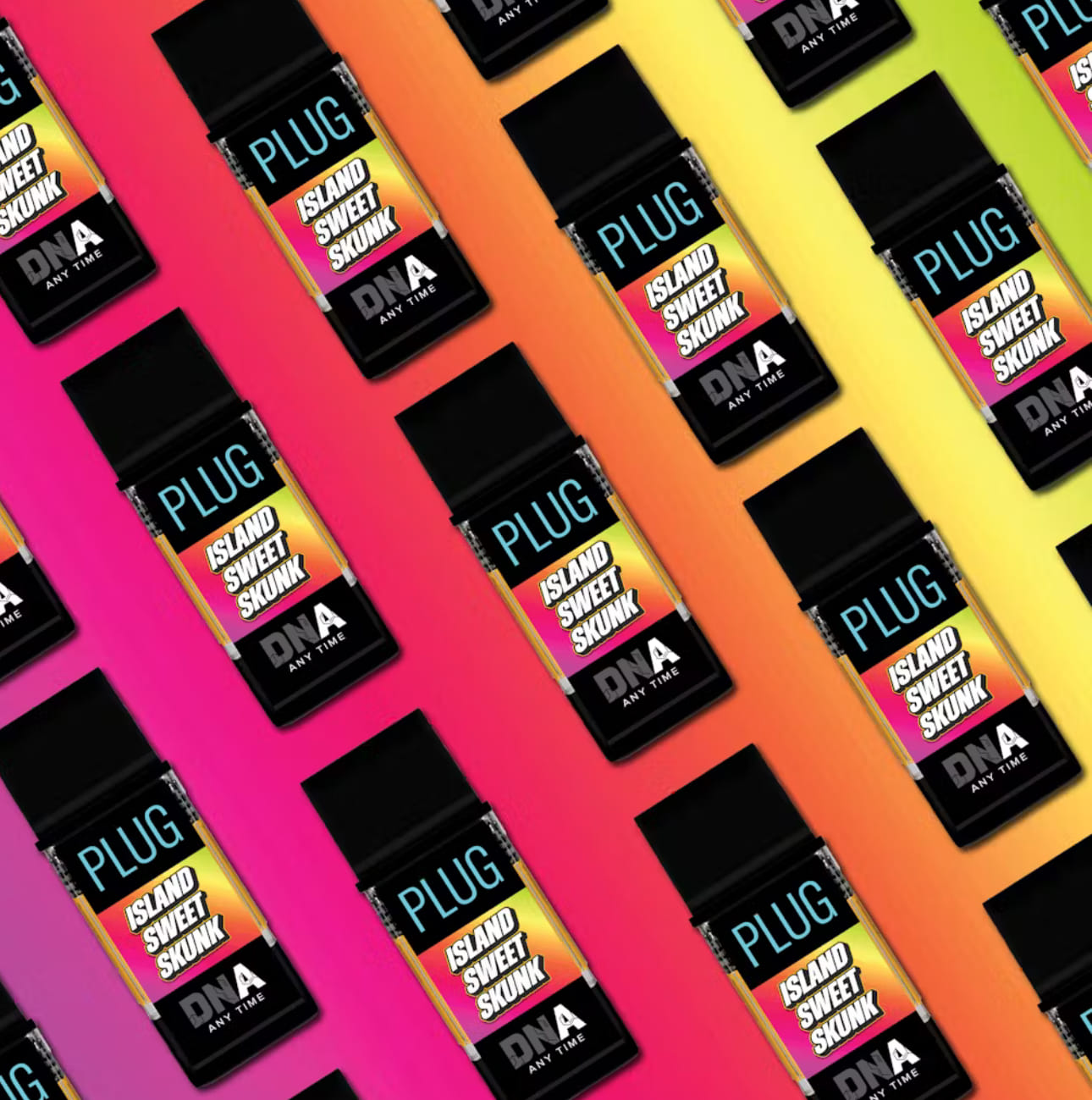 PNP D Island Sweet Skunk 1g Vape Cart : PLUGPLAY