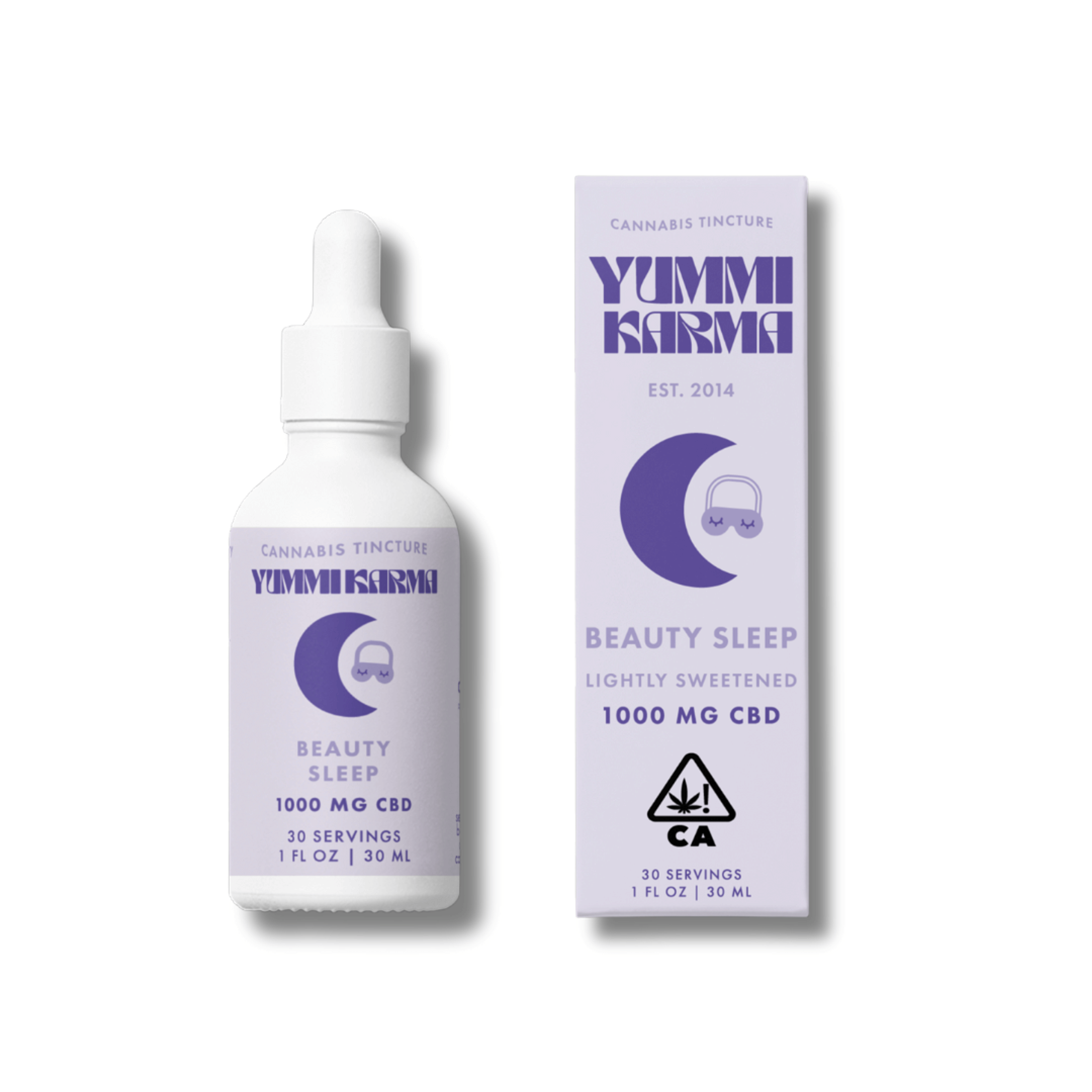 Beauty Sleep 'Lightly Sweetned' CBD Drops 1000mg - Yummi Karma - - $44 - Tincture